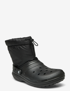 Classic Lined Neo Puff Boot - sporta apavi bez šņorēm - black/black