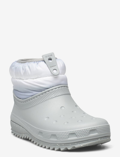 Classic Neo Puff Shorty Boot W Blk - puszābaki bez papēža - light grey/white