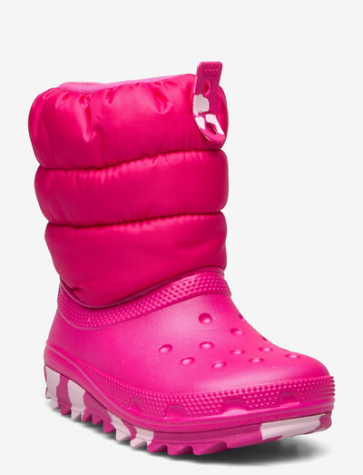 Classic Neo Puff Boot T - vinterstövlar - candy pink