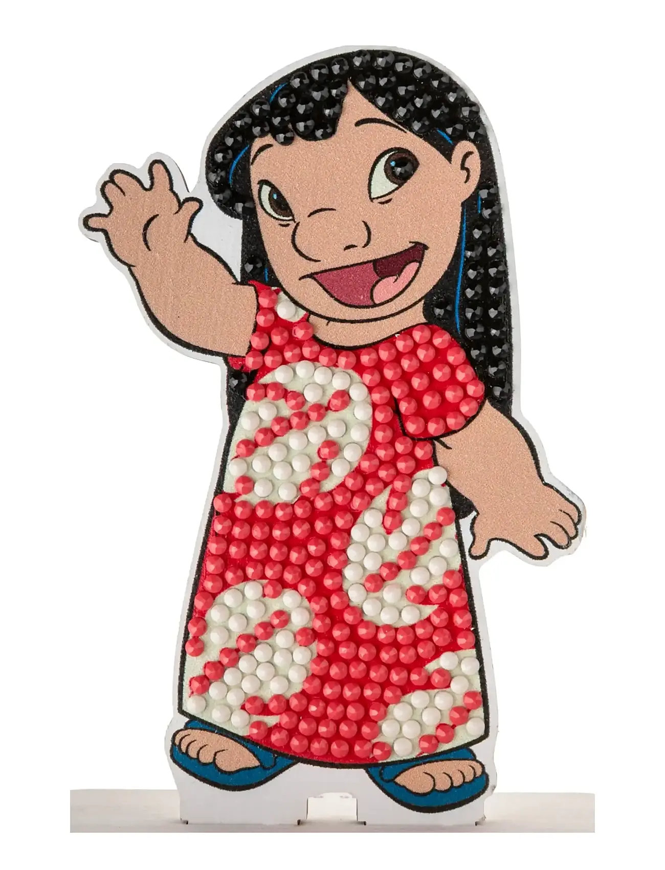Crystal Art Lilo, Crystal Art Buddies, One Size, Red, Håndværk > Håndværkssæt, Børn