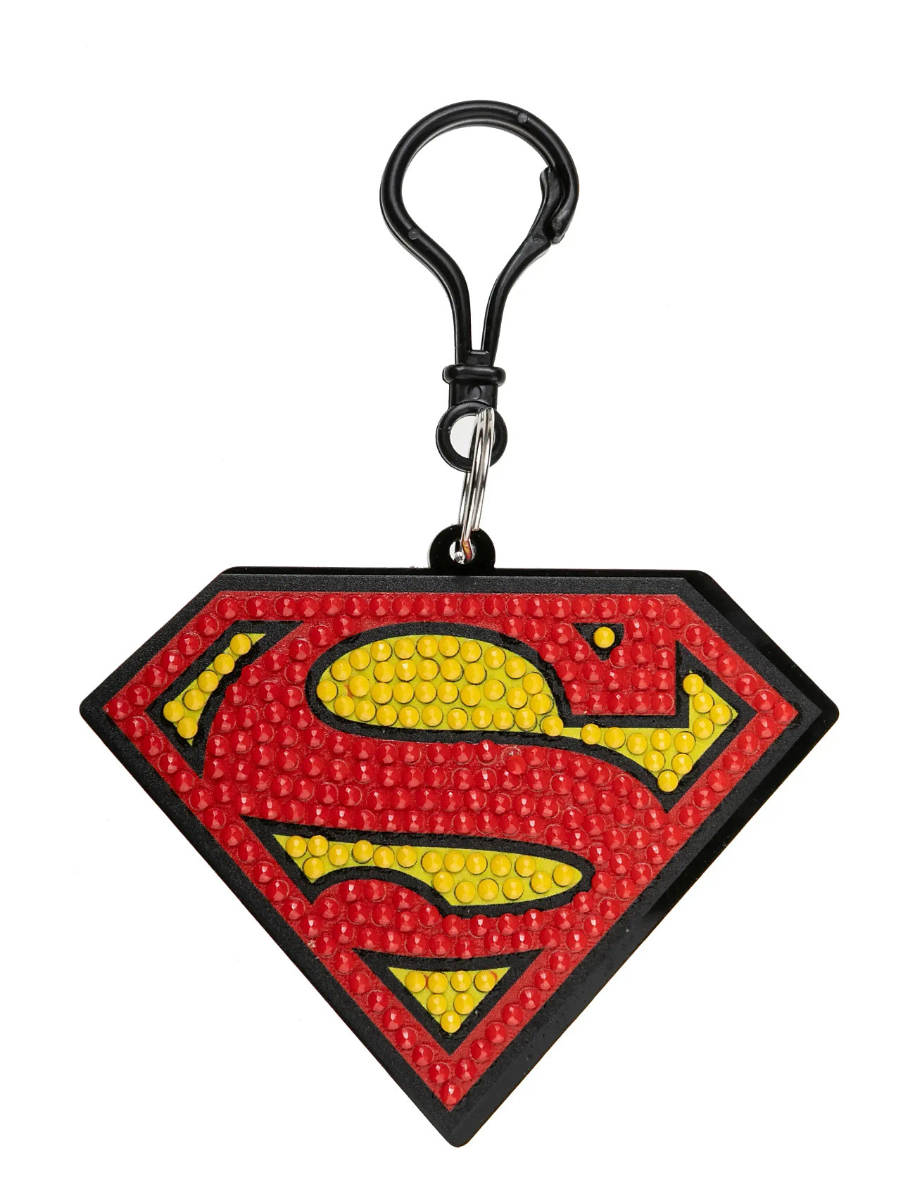 Crystal Art Superman, Crystal Art Bag Charms, One Size, Red, Håndværk > Håndværkssæt, Børn