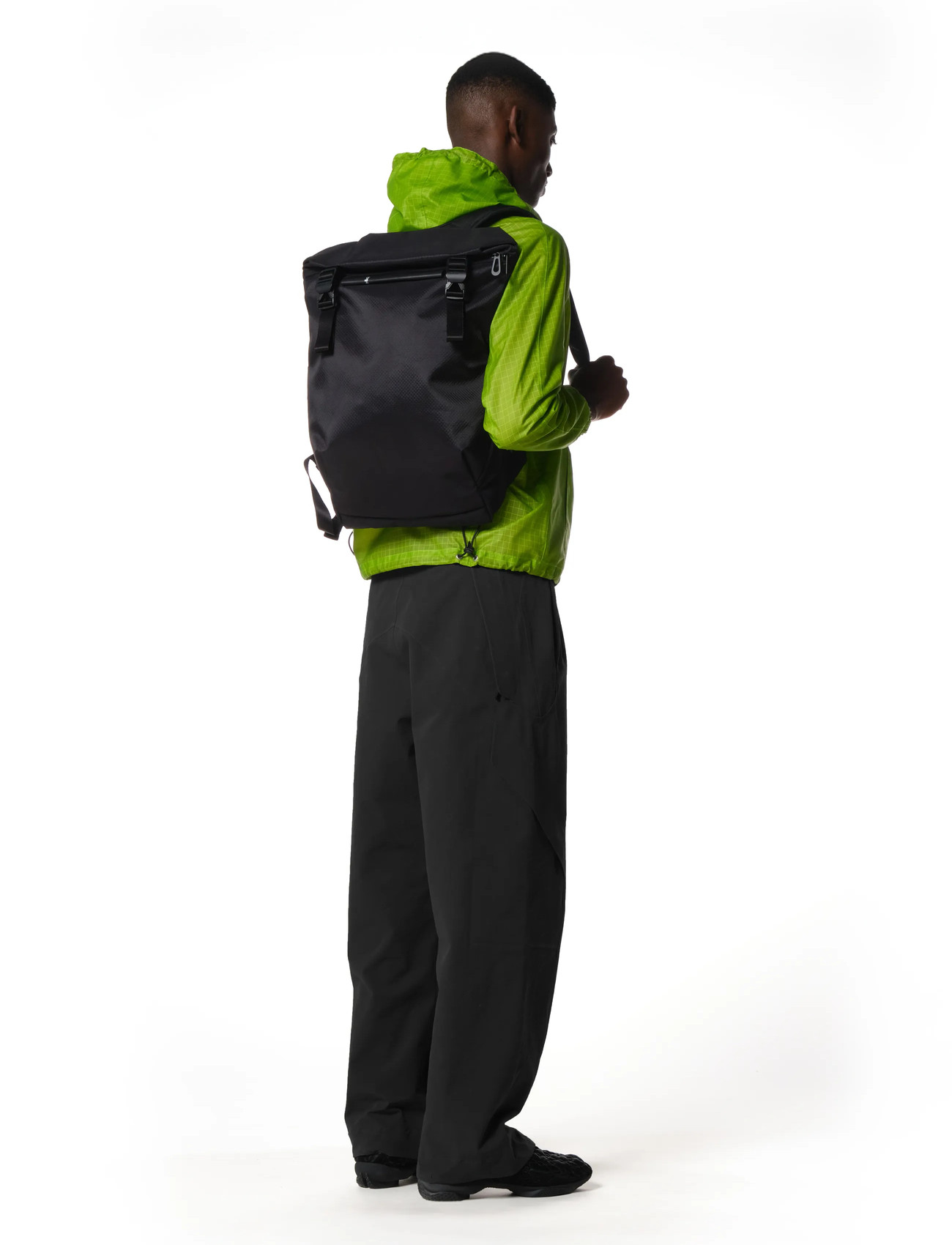 Côte & Ciel Venta Satellite, One Size 47 cm, Black, Backpacks > Rolltop Backpacks, Herre