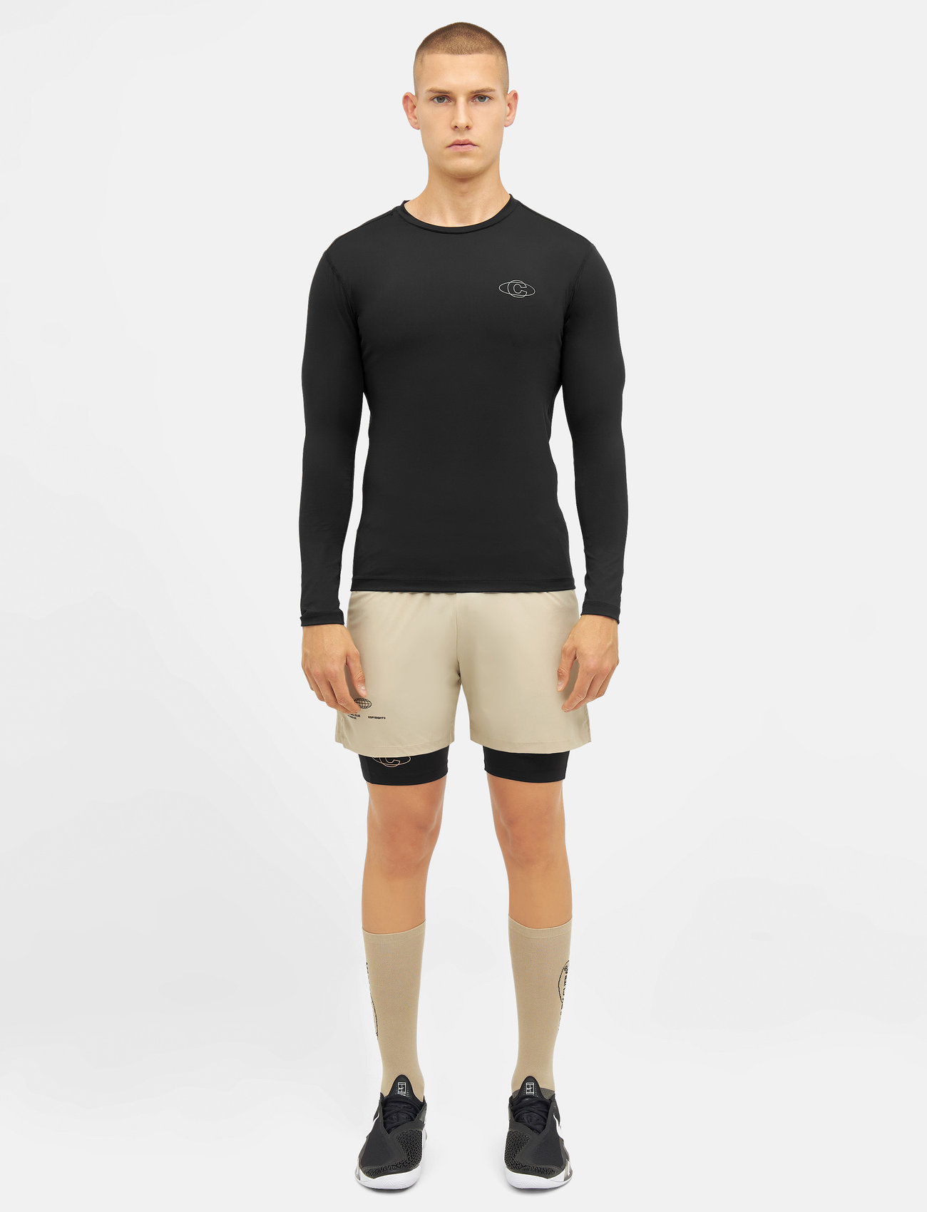 Cuera Oncourt Ls Layer T-Shirt, XXL, Black, T-Shirts > Langærmede, Herre