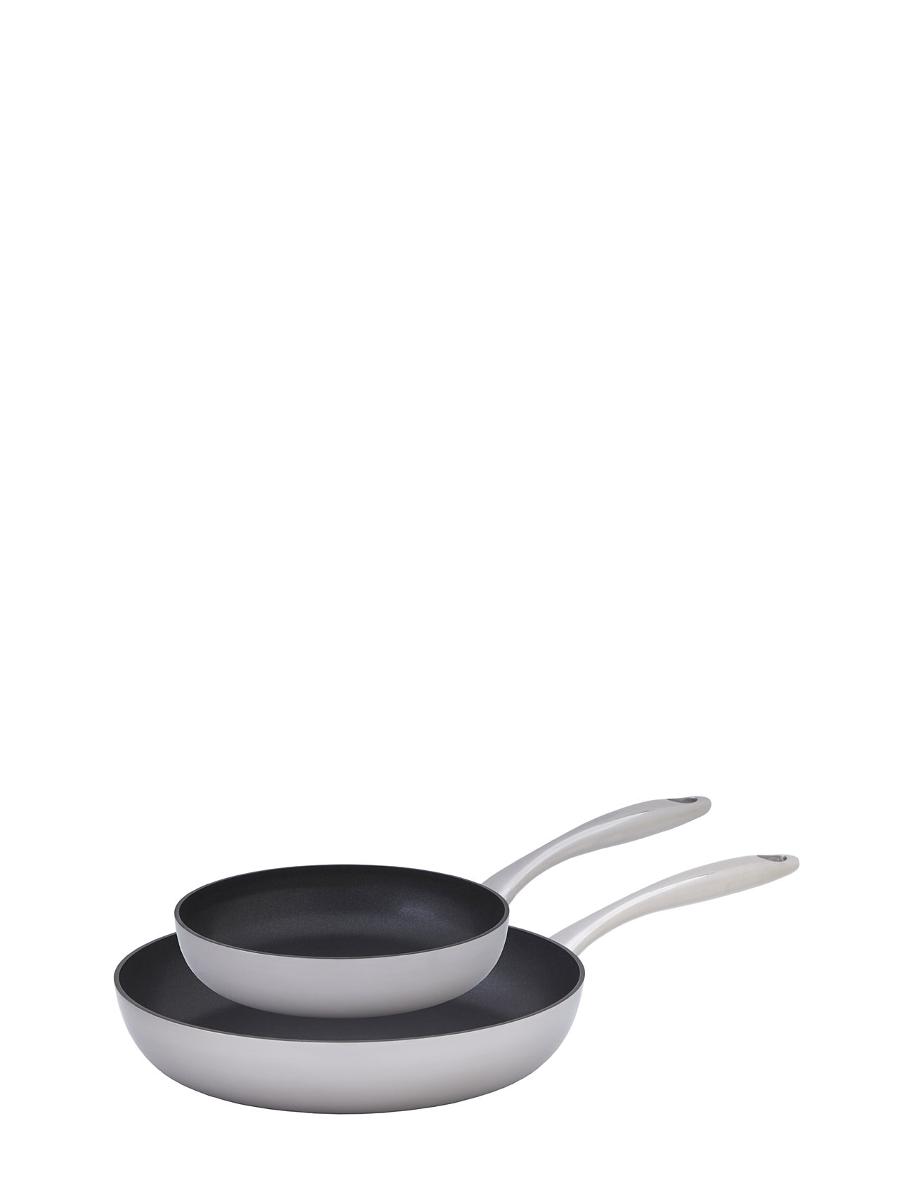 Frying Pan Set C3+ 5-Ply Home Kitchen Pots & Pans Frying Pans Silver Culimat