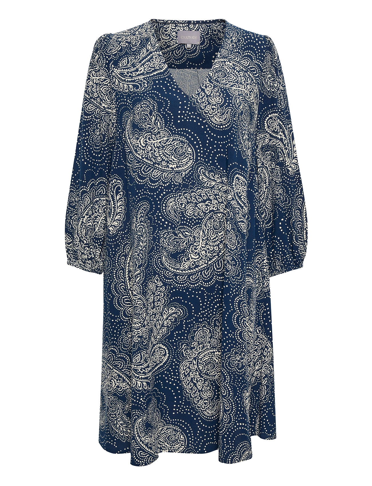 Cupolly Short Dress Kort Kjole Navy Culture