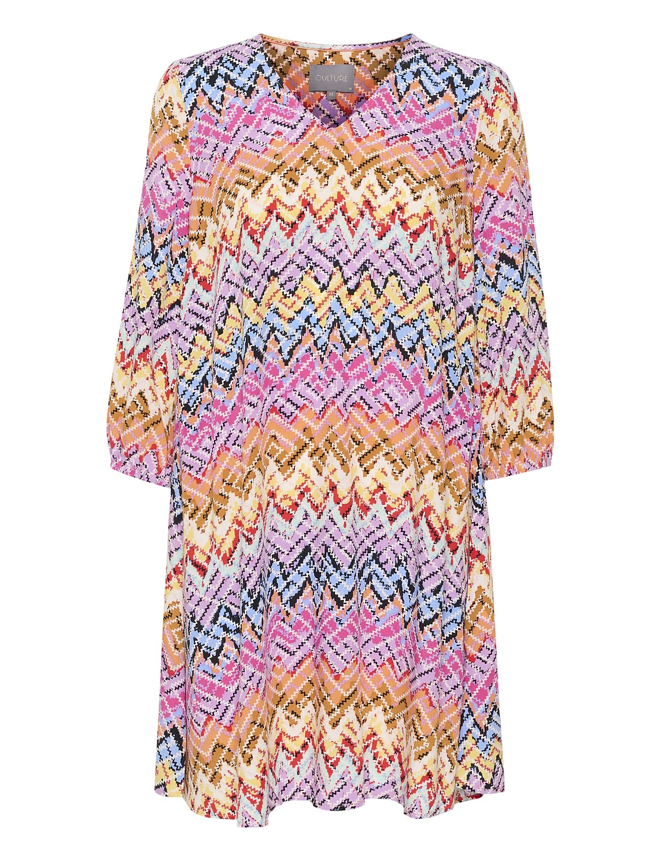 Cukendall Short Dress Kort Kjole Multi/patterned Culture