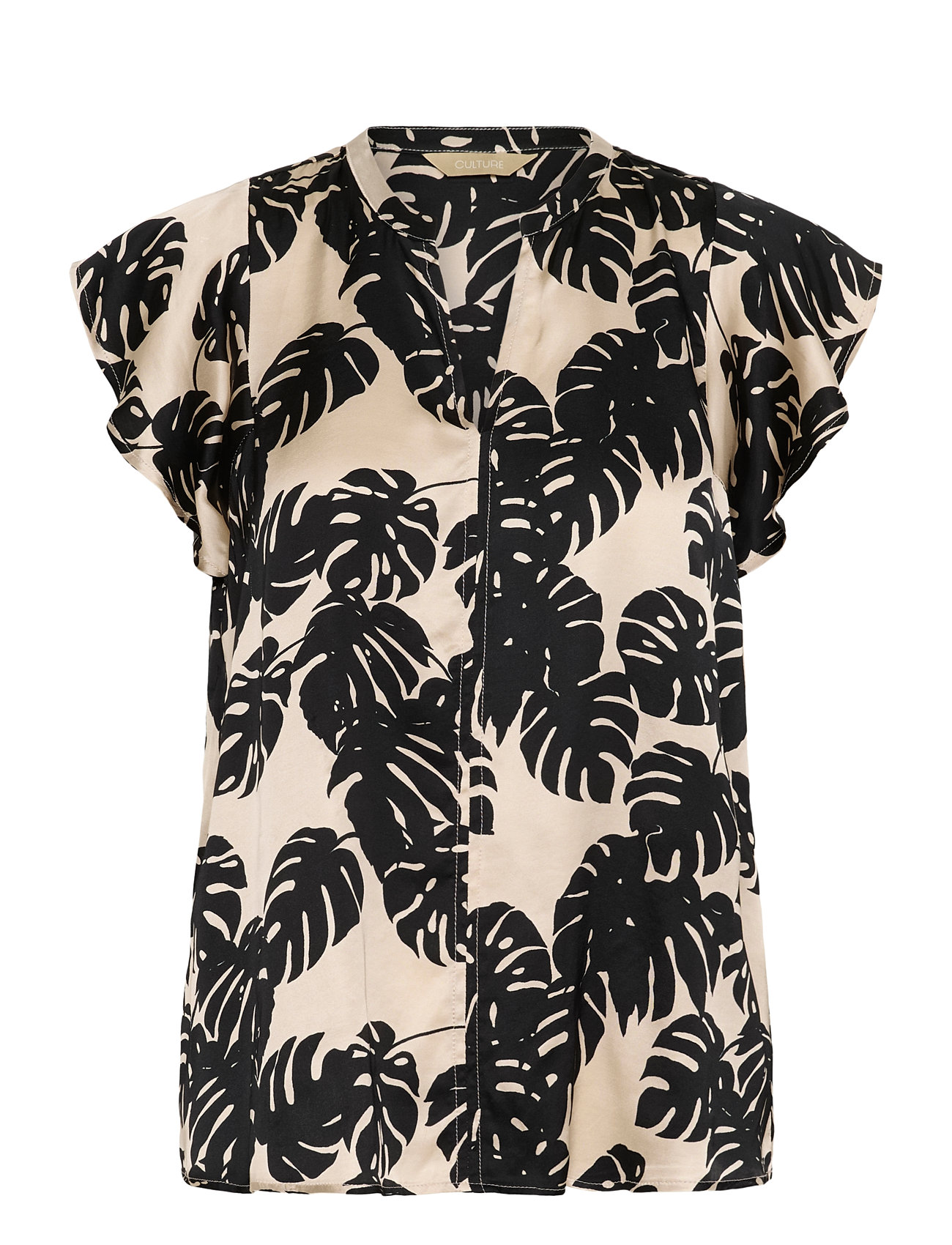 CULTURE Cumiso Berna Capsleeve Patterned - L - Damen