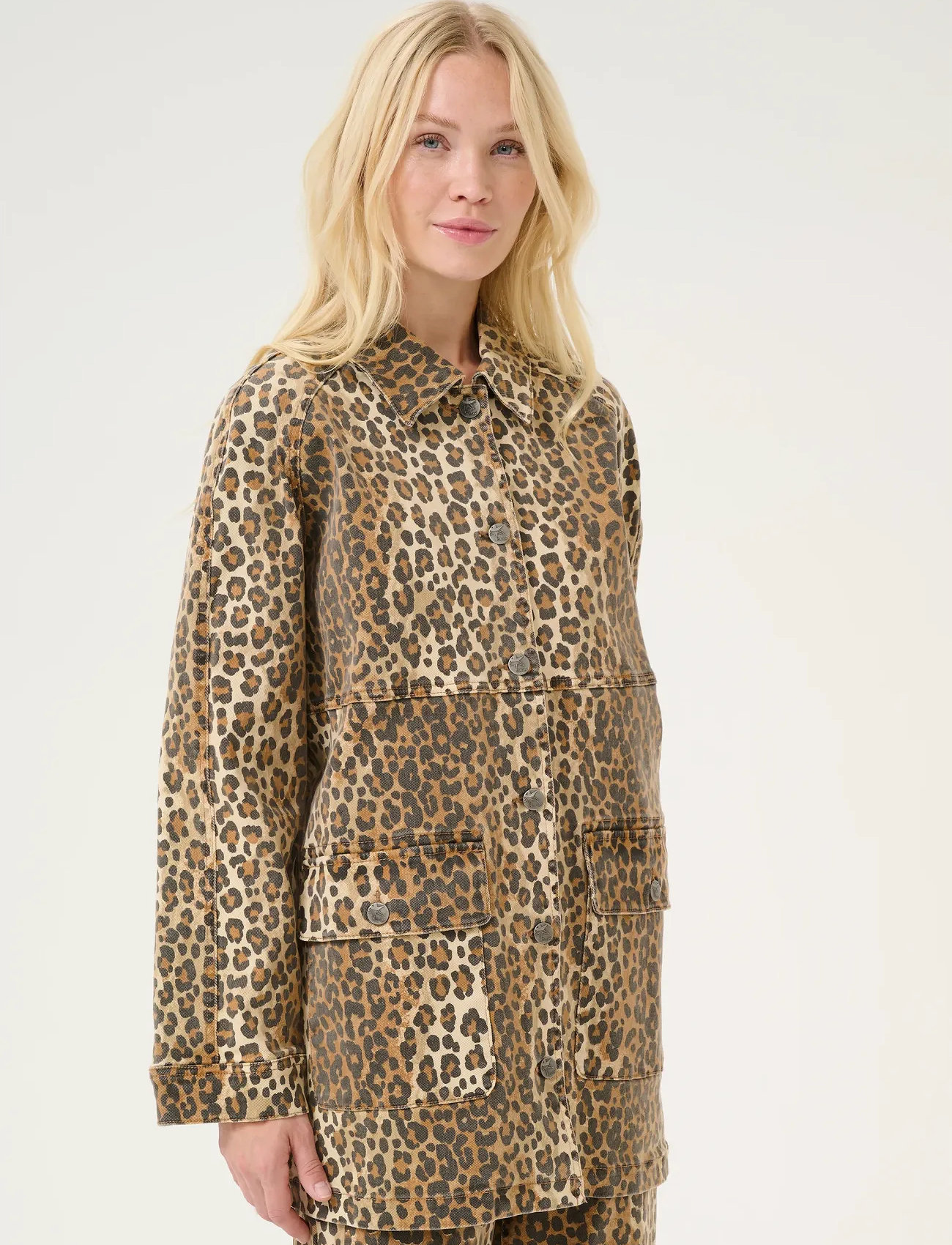 Culture Cualiena Jacket, XS, Brown, Overdele > Overtrøjer, Dame