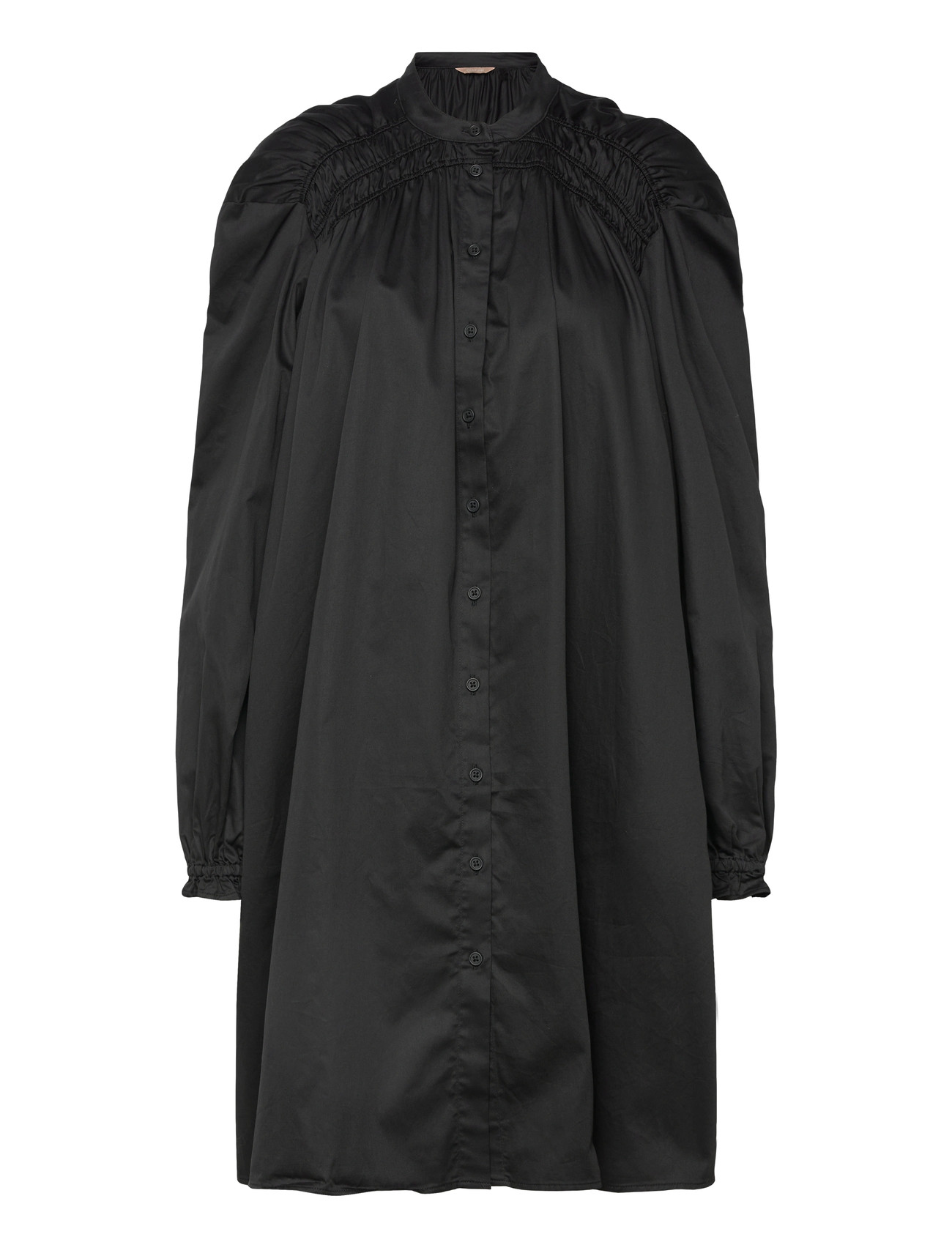 CULTURE Cuceleste Smock Kleid Schwarz - M - Damen
