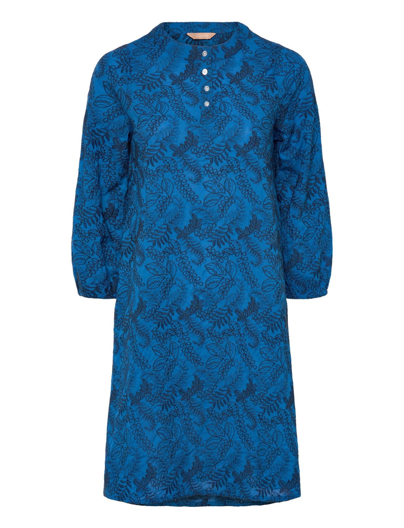 Culture Cutaylar Dress, XS, Blue, Kjoler > Knælange Og Midi, Dame
