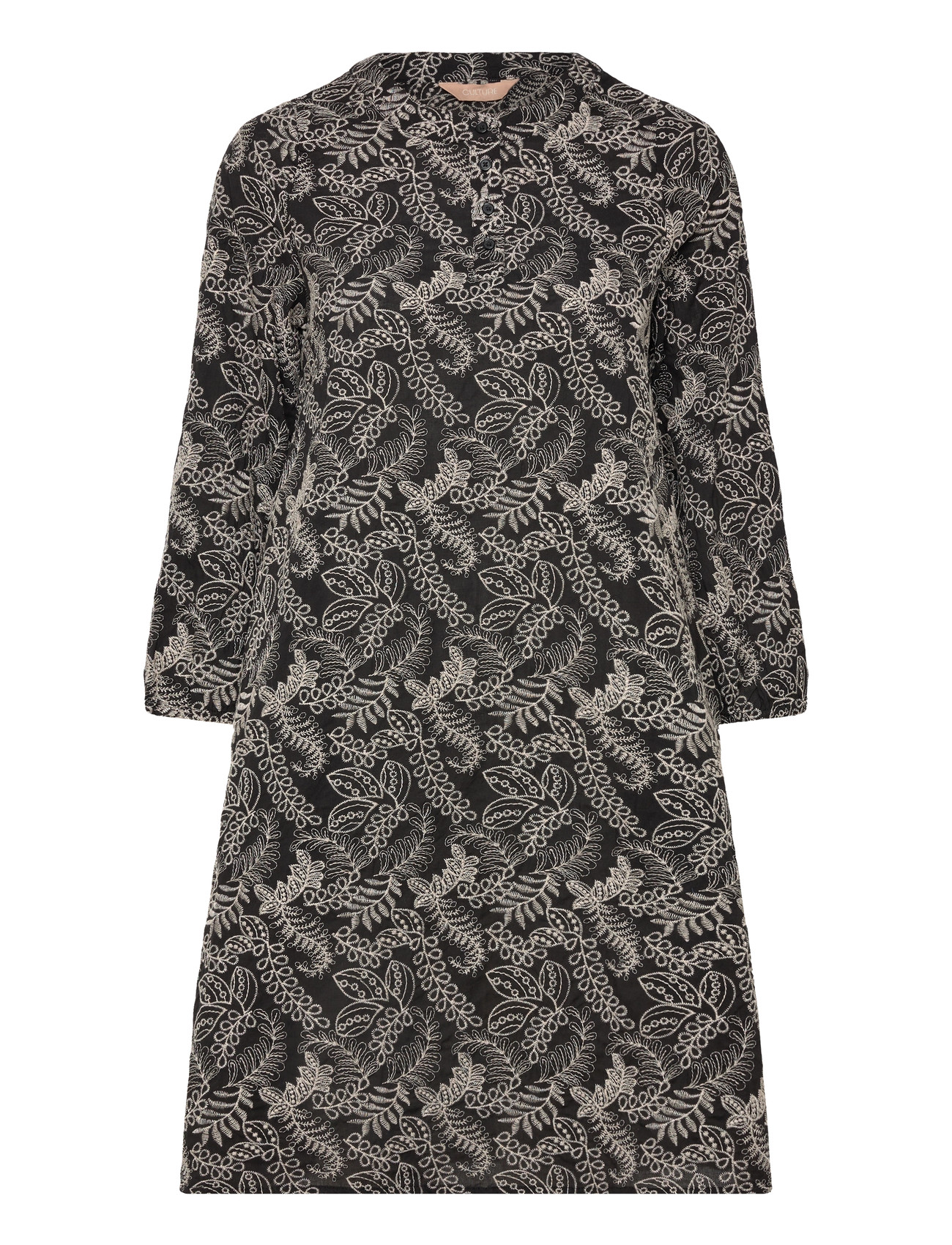 Culture Cutaylar Dress, L, Grey, Kjoler > Knælange Og Midi, Dame