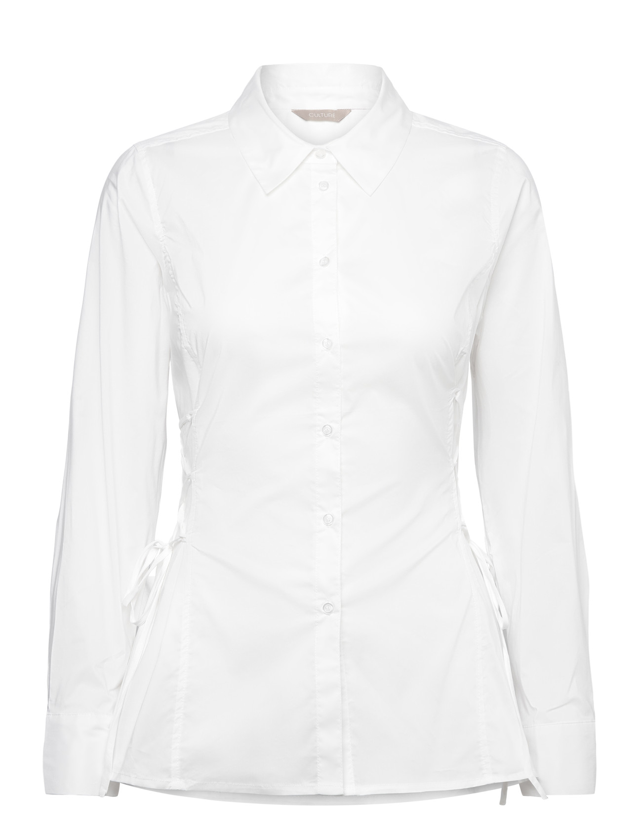 CULTURE Cutoyam Antoinett Fitted Shirt Weiß - L - Damen