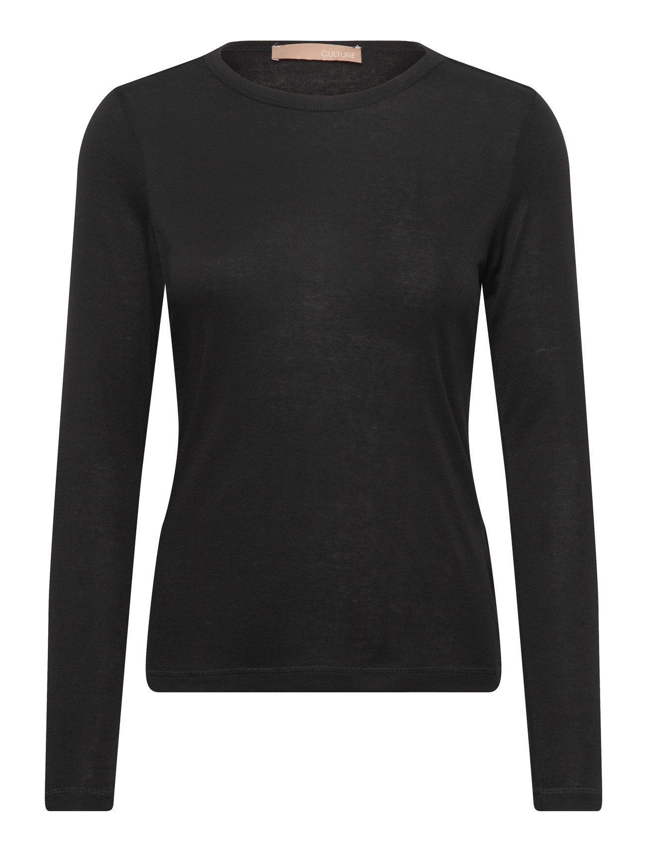 CULTURE Cualthea Wolle Ls On Tshirt Schwarz - L - Damen