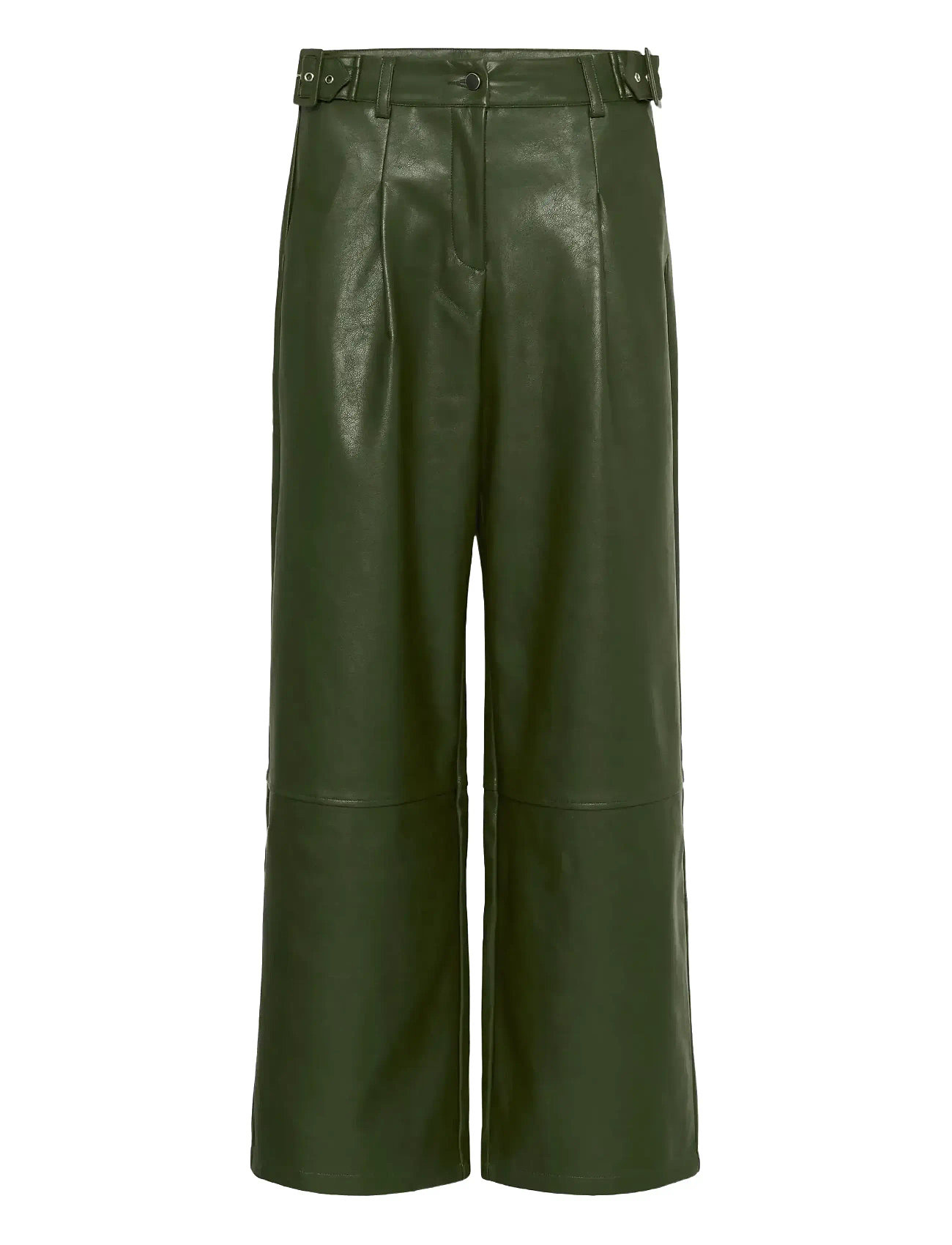 CULTURE Culilli Pu Hosen Khaki - 38 - Damen