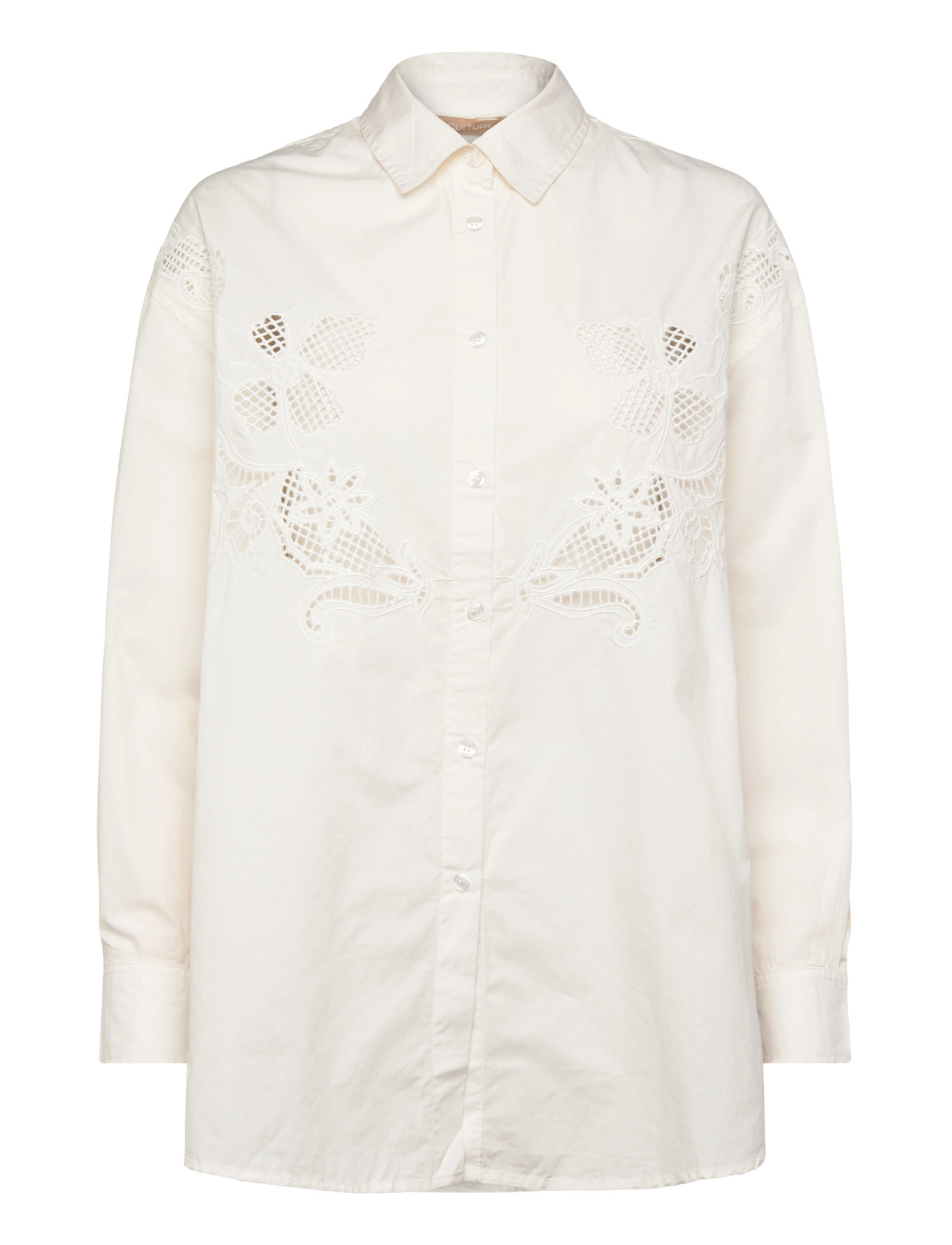 CULTURE Cuallison Olena Shirt Weiß - M - Damen