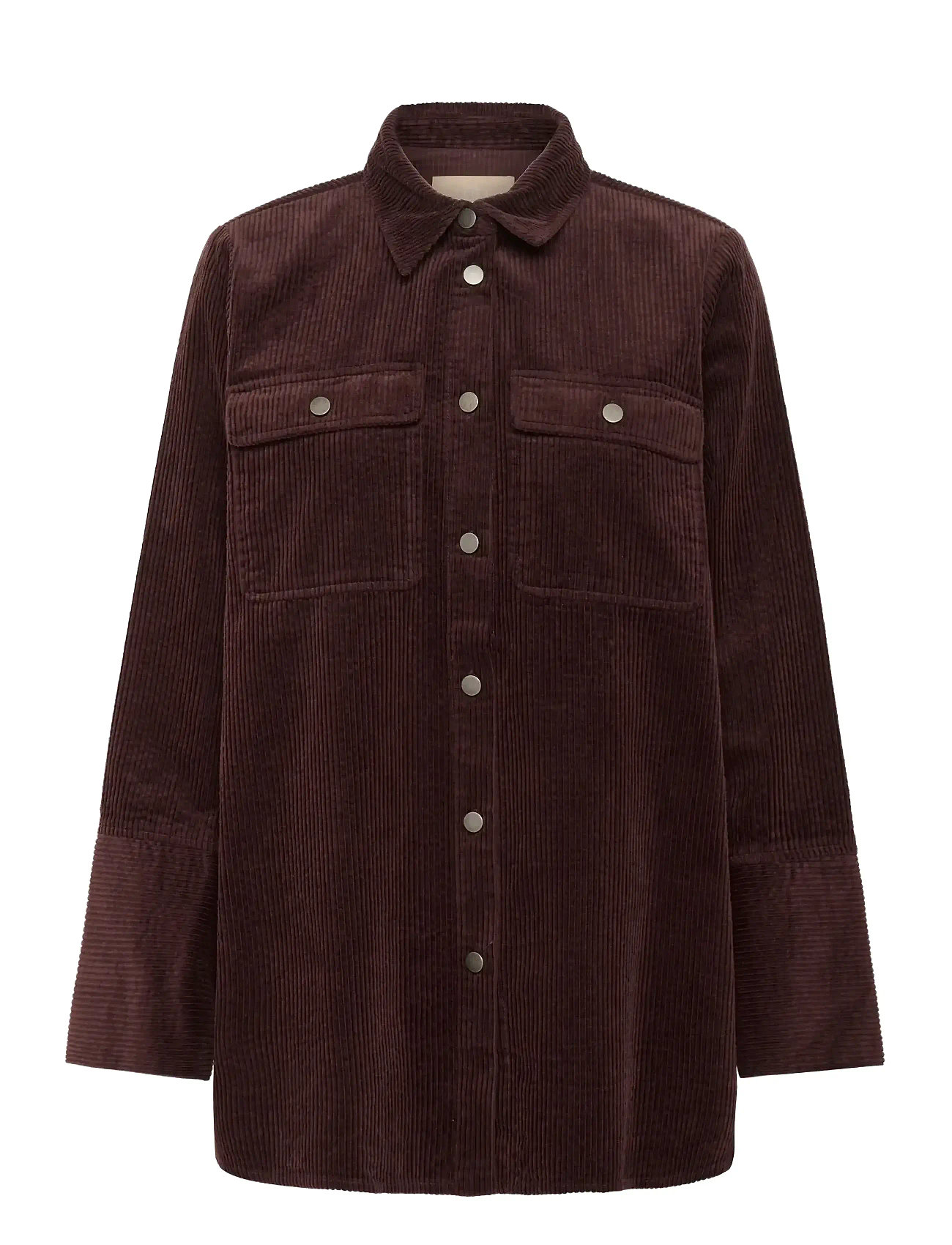 CULTURE Cubaela Klay Shirt Jacke Braun - XS - Damen