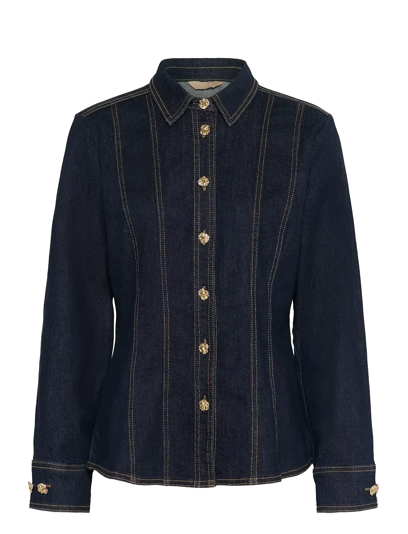 CULTURE Cubobbie Denim Shirt Navy - S - Damen
