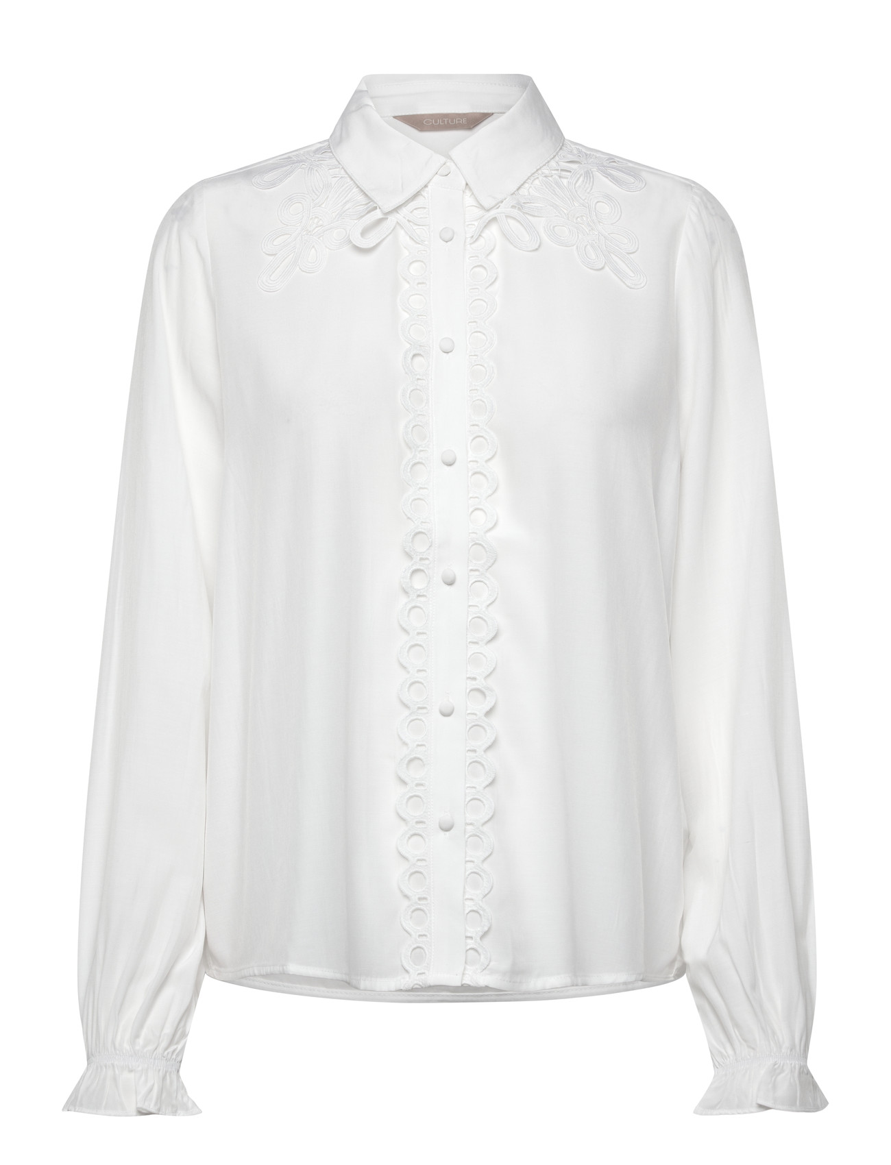 CULTURE Cuamanda Asmine Shirt Weiß - L - Damen