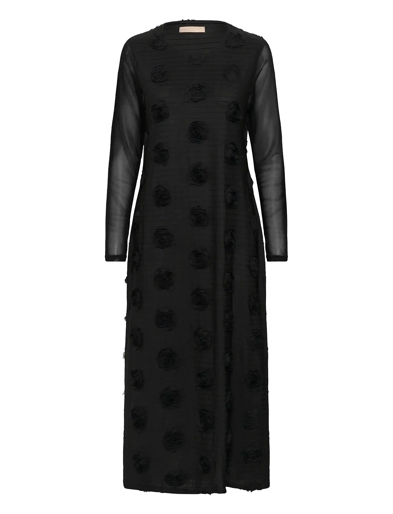 CULTURE Cumascha Mesh Kleid Schwarz - L - Damen