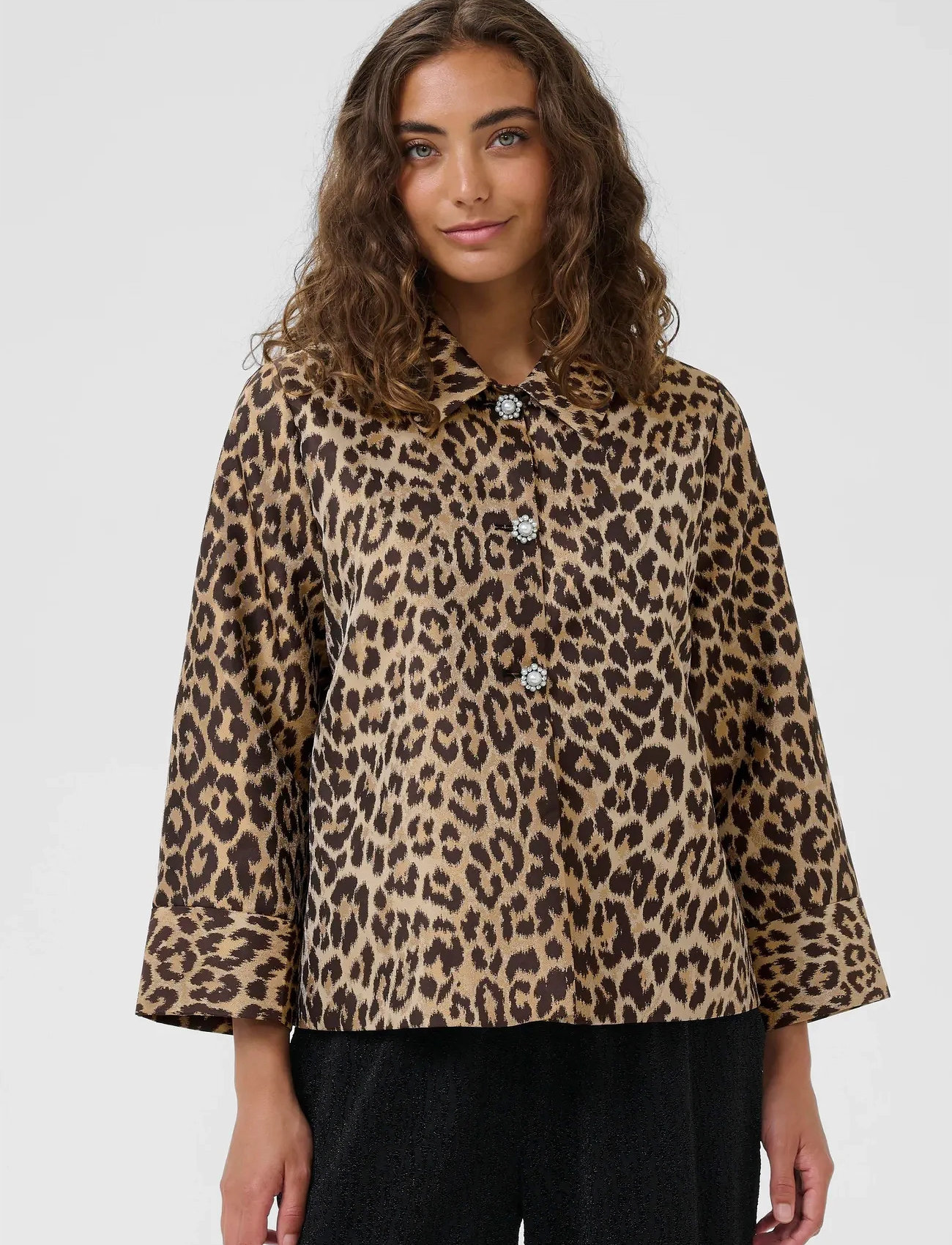 Culture Cucarol Muxi Jacket, L, Beige, Overdele > Overtrøjer, Dame