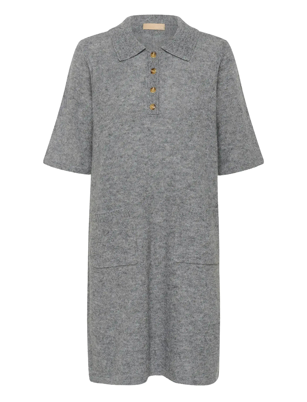 CULTURE Cuasima Katrina Kleid Grau - L - Damen