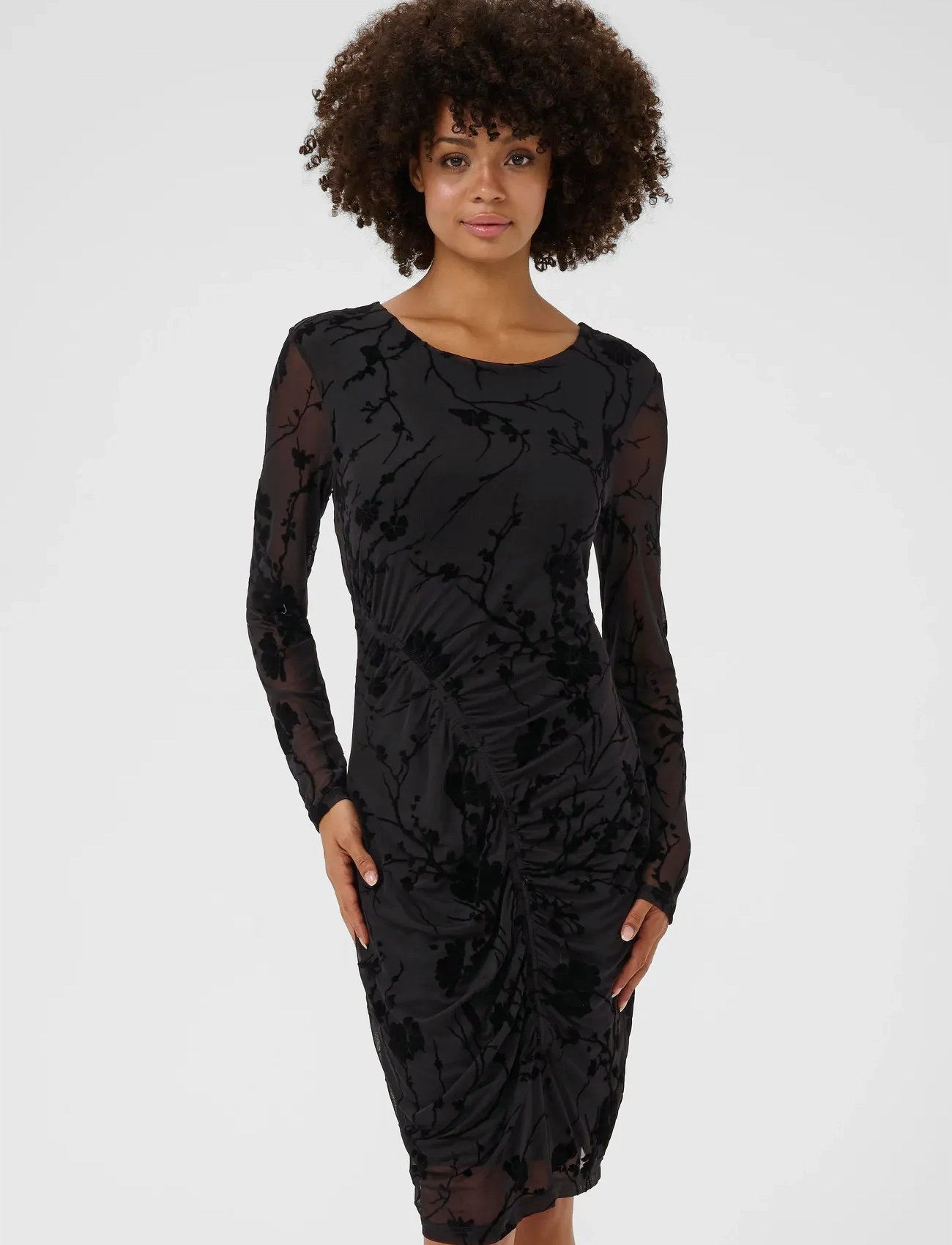 Culture Cupalida Alifa Dress, L, Black, Kjoler > Kort Kjole, Dame