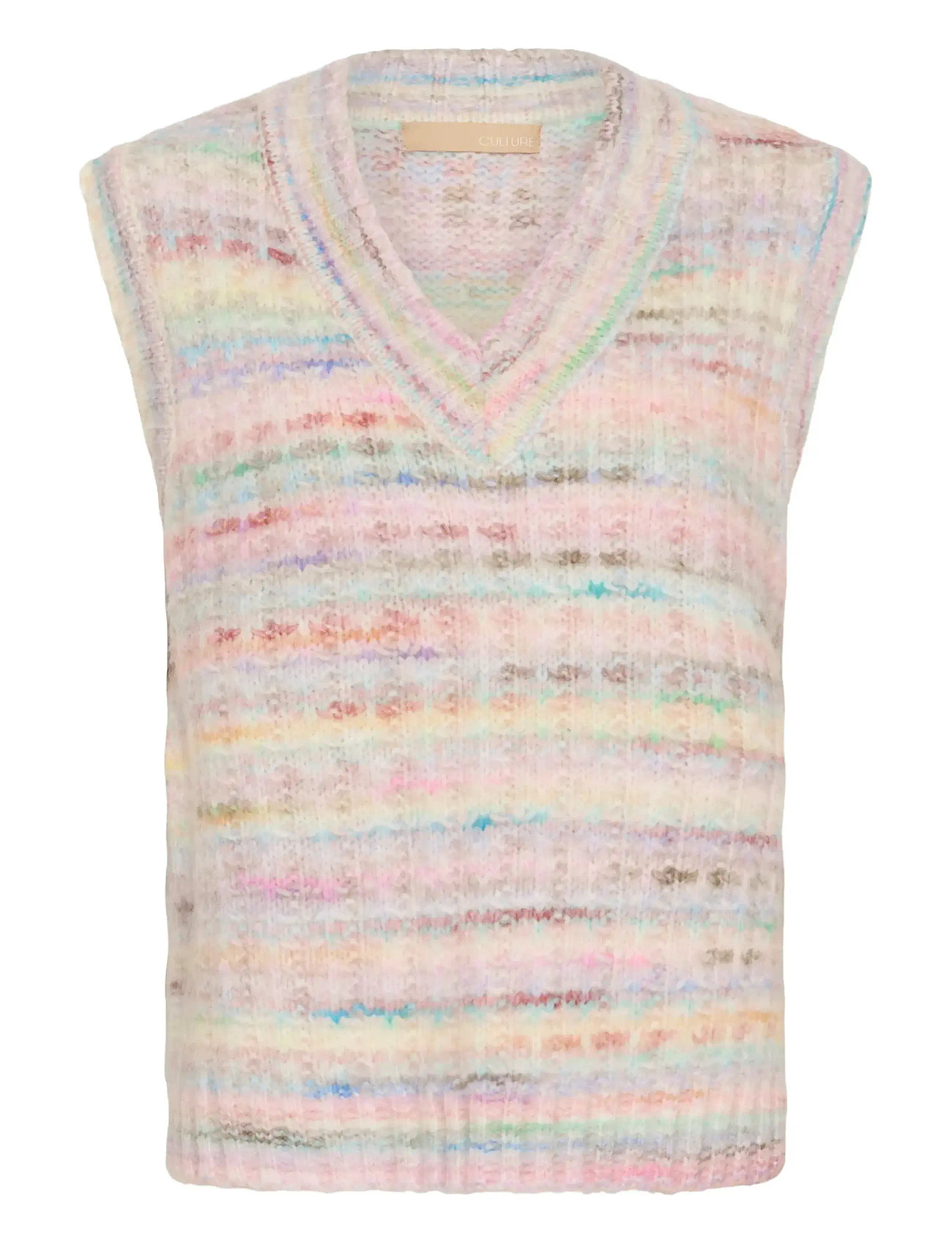 CULTURE Cubilo Knit Vest Patterned - XS - Damen