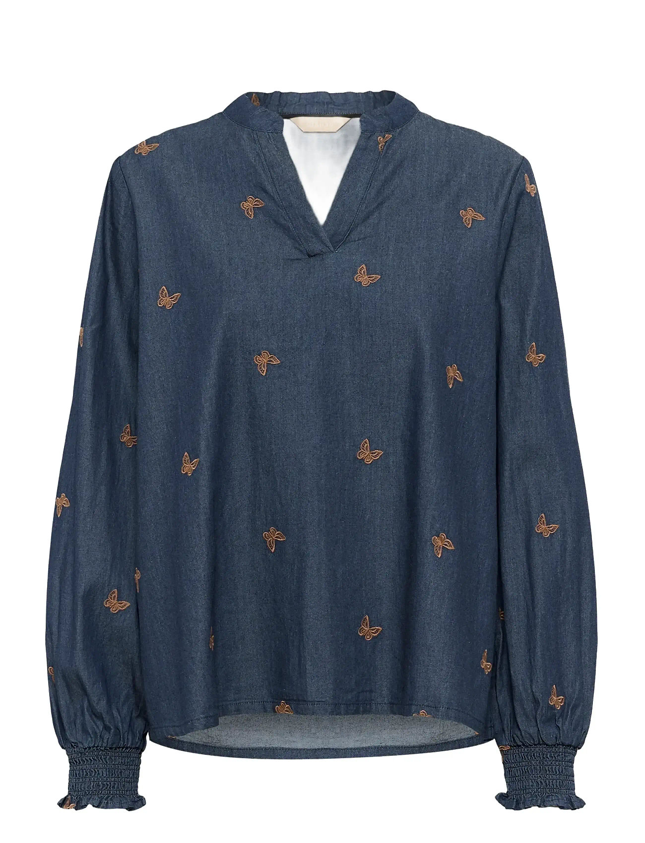 CULTURE Cufilipa Michelle Bluse Blau - S - Damen