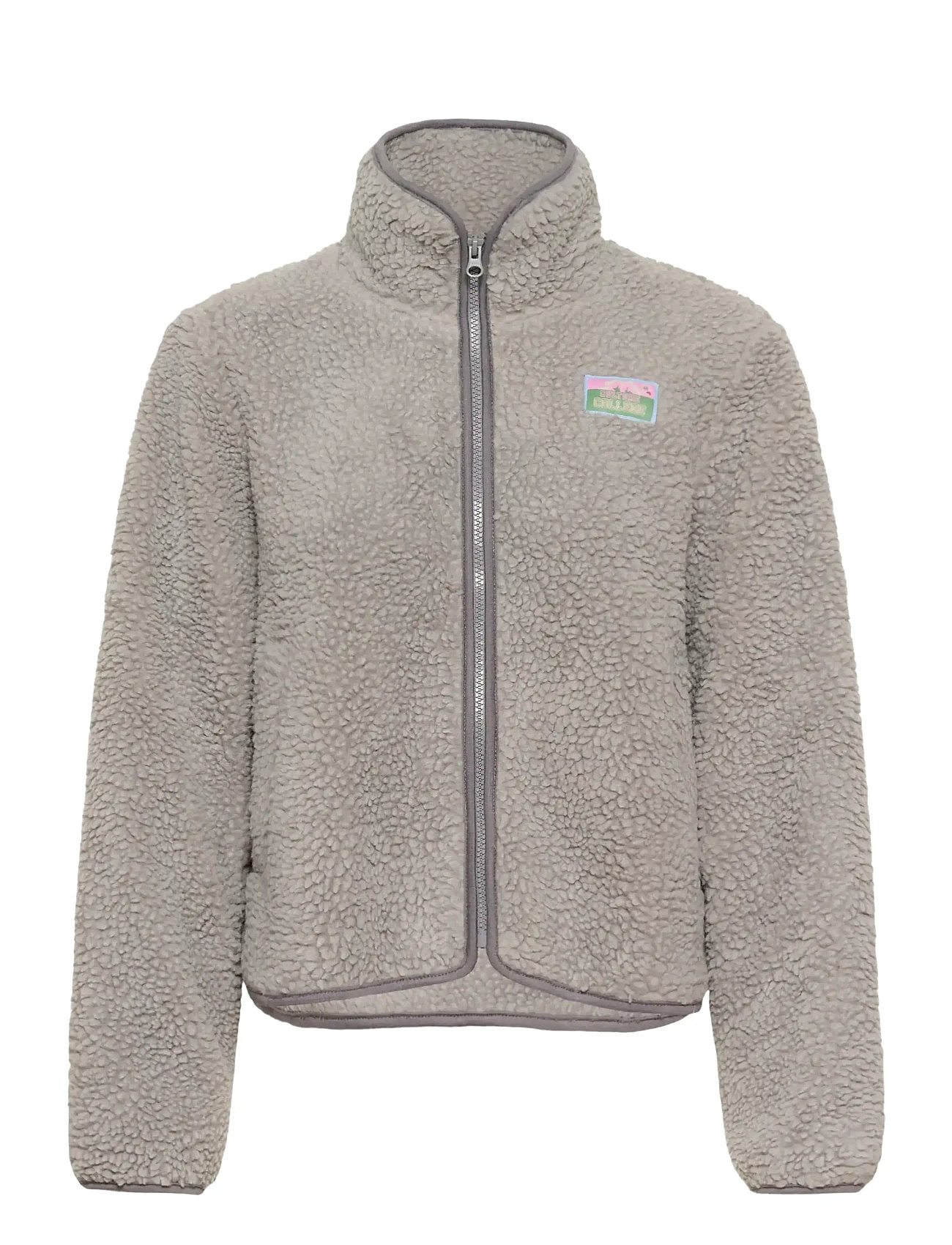 CULTURE Cucatina Teddy Jacke Grau - S - Damen