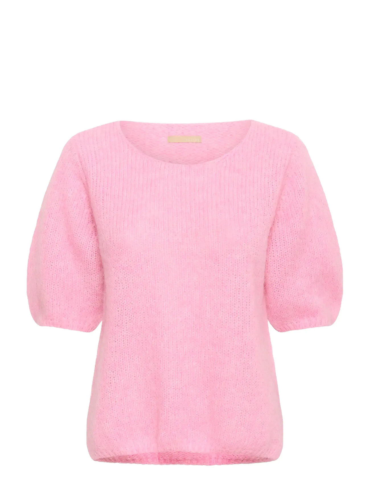 Culture Cucemilie Ss Pullover, S/M, Pink, Strik > Trøjer, Dame