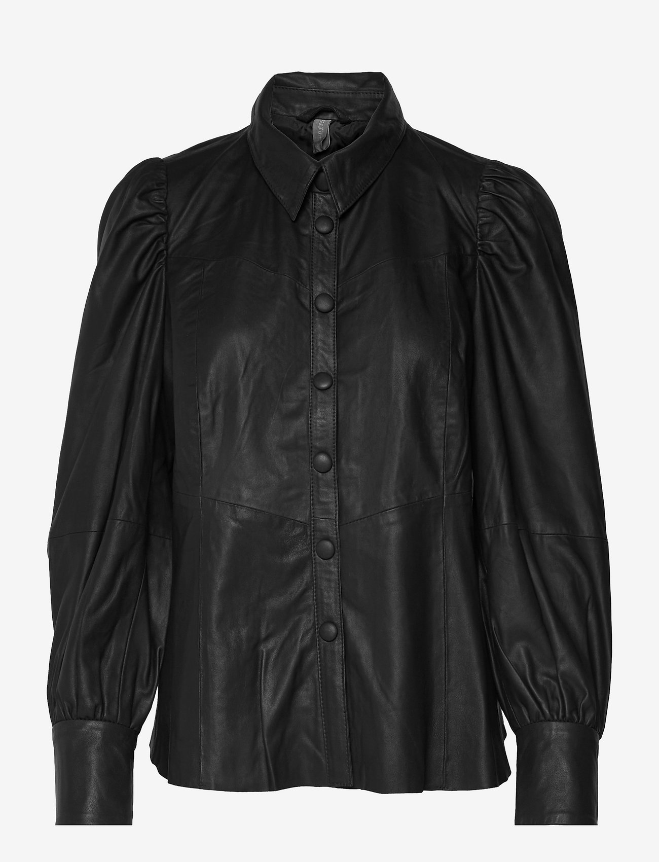 Culture Cualina Leather Blouse - Long 