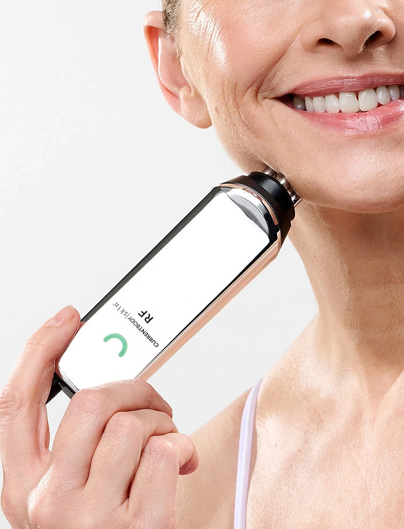 CurrentBody Skin Currentbody Skin Rf Radio Frequency Skin Tightening Device, One Size, Silver, Hudpleje > Skønhedsteknologi, Dame