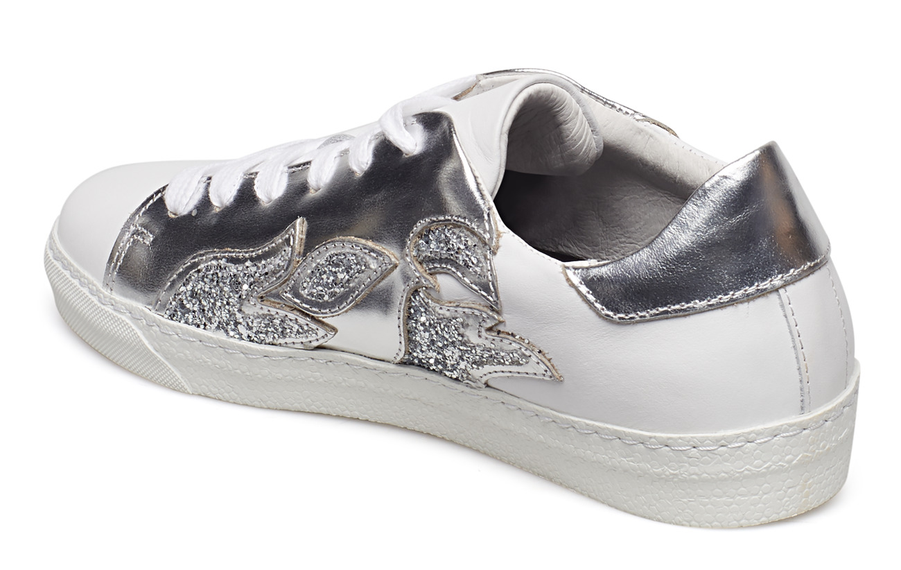 100 Custommade Intérieure Roberta Calfskin Doublure Silver Empeigne Semelle Styrene Cuir Détails bordure Supérieure Extérieure TtBqt