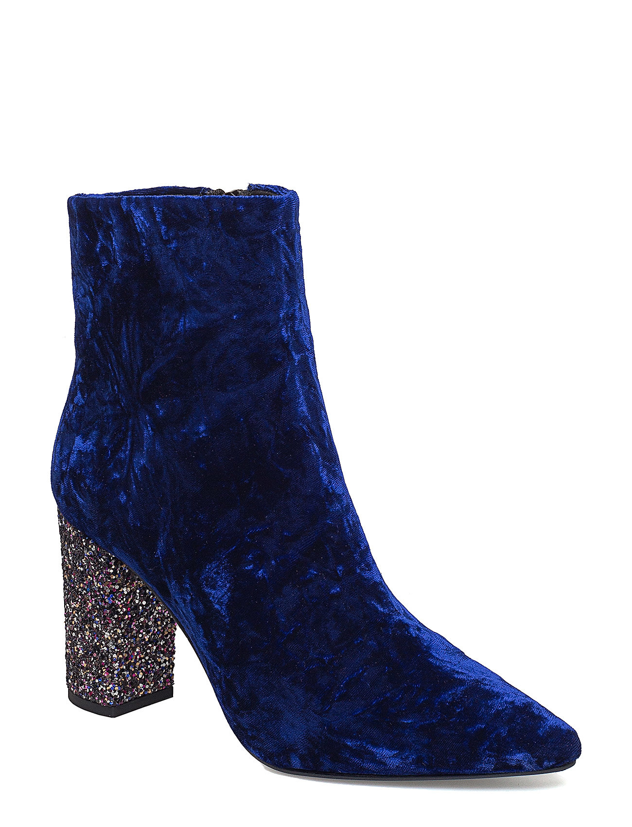 Aiya Ankle Boots Met Hak Blauw Custommade custommade kopen in de aanbieding Aiya Ankle Boots Met Hak Blauw Custommade custommade kopen in de aanbieding