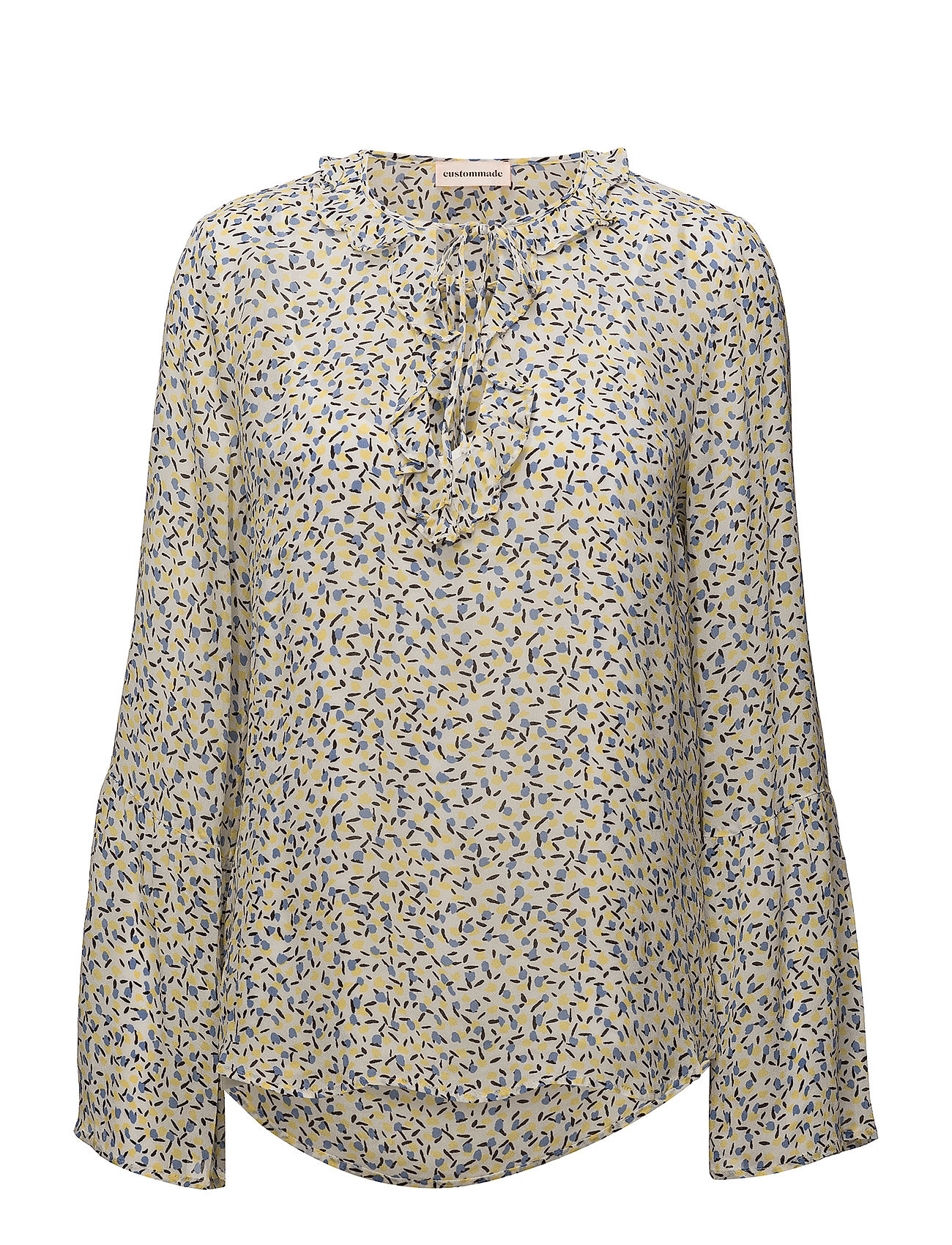 Marika Blouse Lange Mouwen Wit Custommade custommade kopen in de aanbieding Marika Blouse Lange Mouwen Wit Custommade custommade kopen in de aanbieding