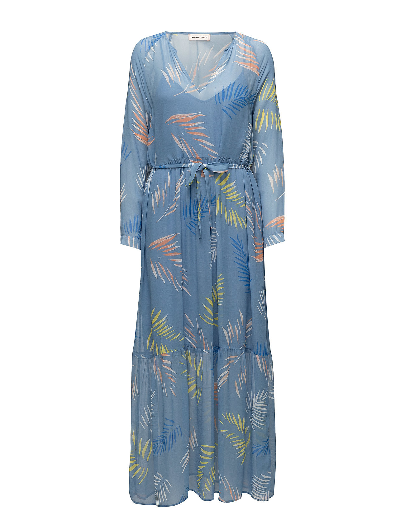 Palin Maxi Dress Galajurk Blauw Custommade custommade kopen in de aanbieding Palin Maxi Dress Galajurk Blauw Custommade custommade kopen in de aanbieding