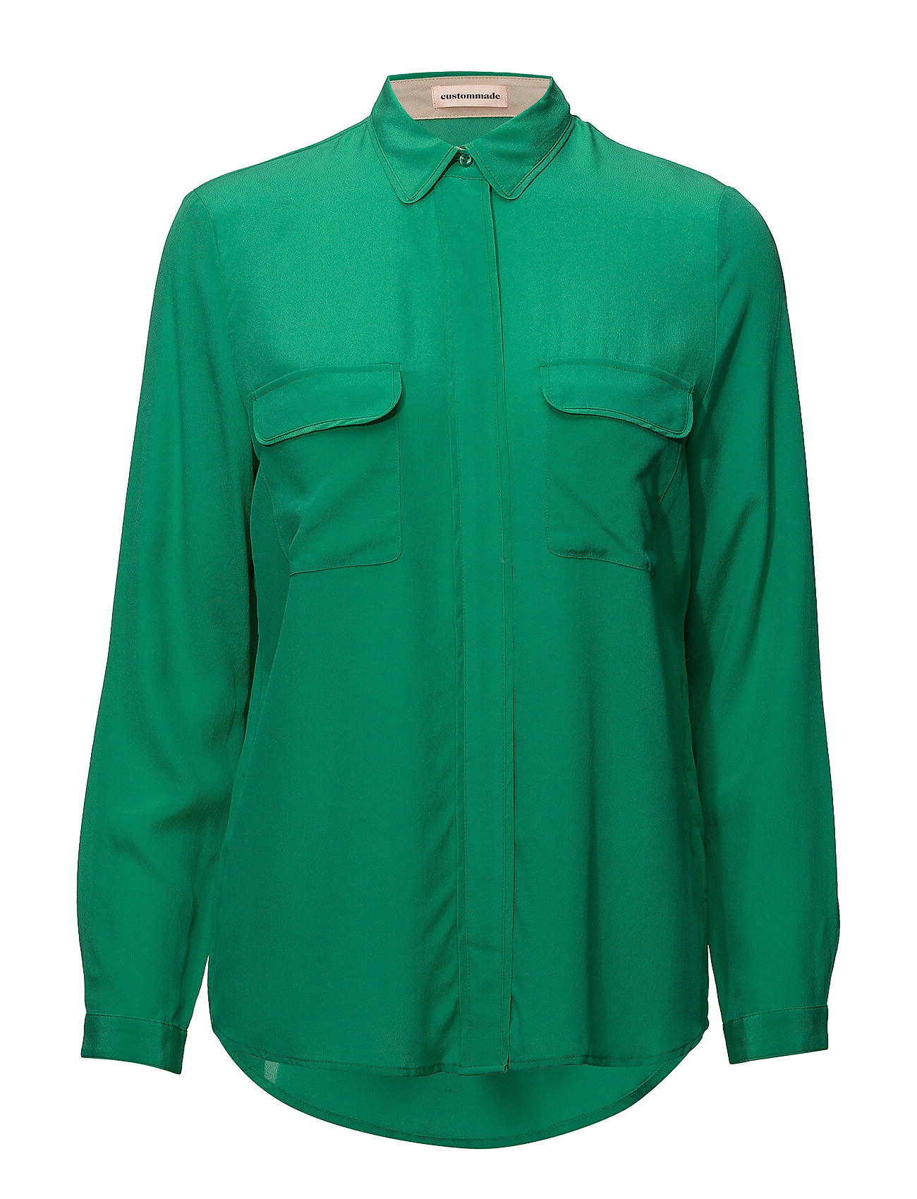 Athalie Blouse Lange Mouwen Groen Custommade custommade kopen in de aanbieding Athalie Blouse Lange Mouwen Groen Custommade custommade kopen in de aanbieding