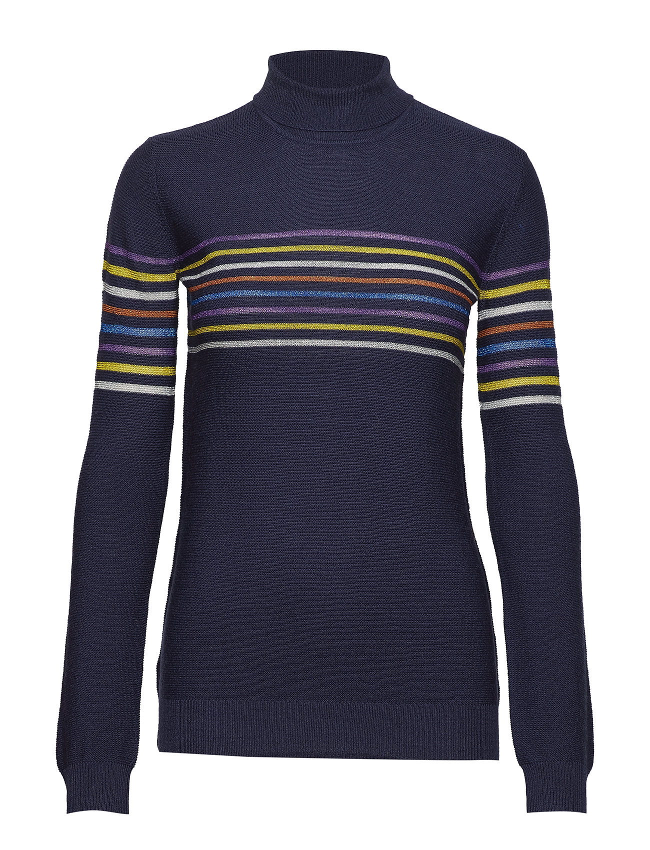 Clara Turtleneck Coltrui Blauw Custommade custommade kopen in de aanbieding Clara Turtleneck Coltrui Blauw Custommade custommade kopen in de aanbieding