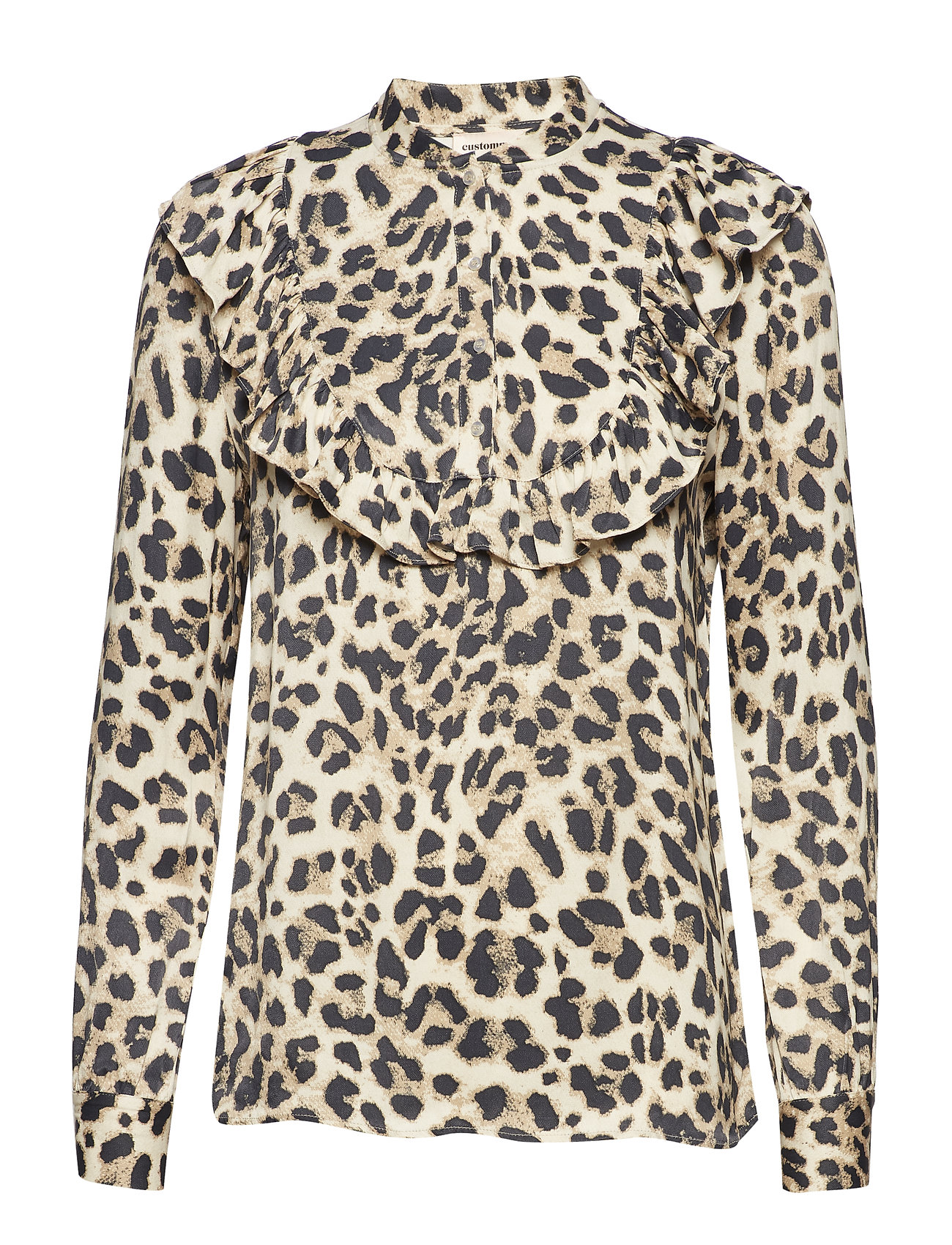 Ericka Blouse Lange Mouwen Wit Custommade custommade kopen in de aanbieding Ericka Blouse Lange Mouwen Wit Custommade custommade kopen in de aanbieding