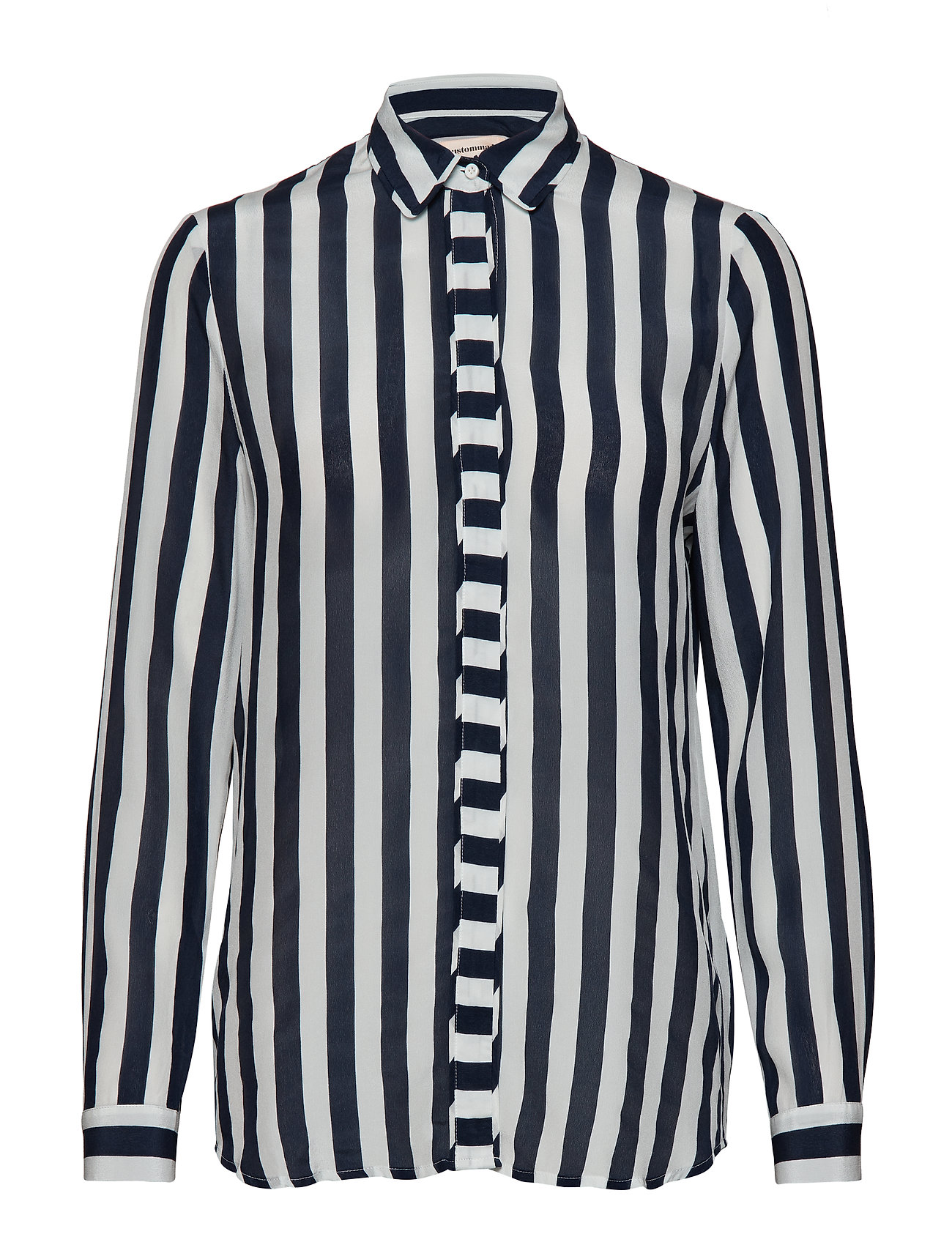 Bonni Blouse Lange Mouwen Blauw Custommade custommade kopen in de aanbieding Bonni Blouse Lange Mouwen Blauw Custommade custommade kopen in de aanbieding