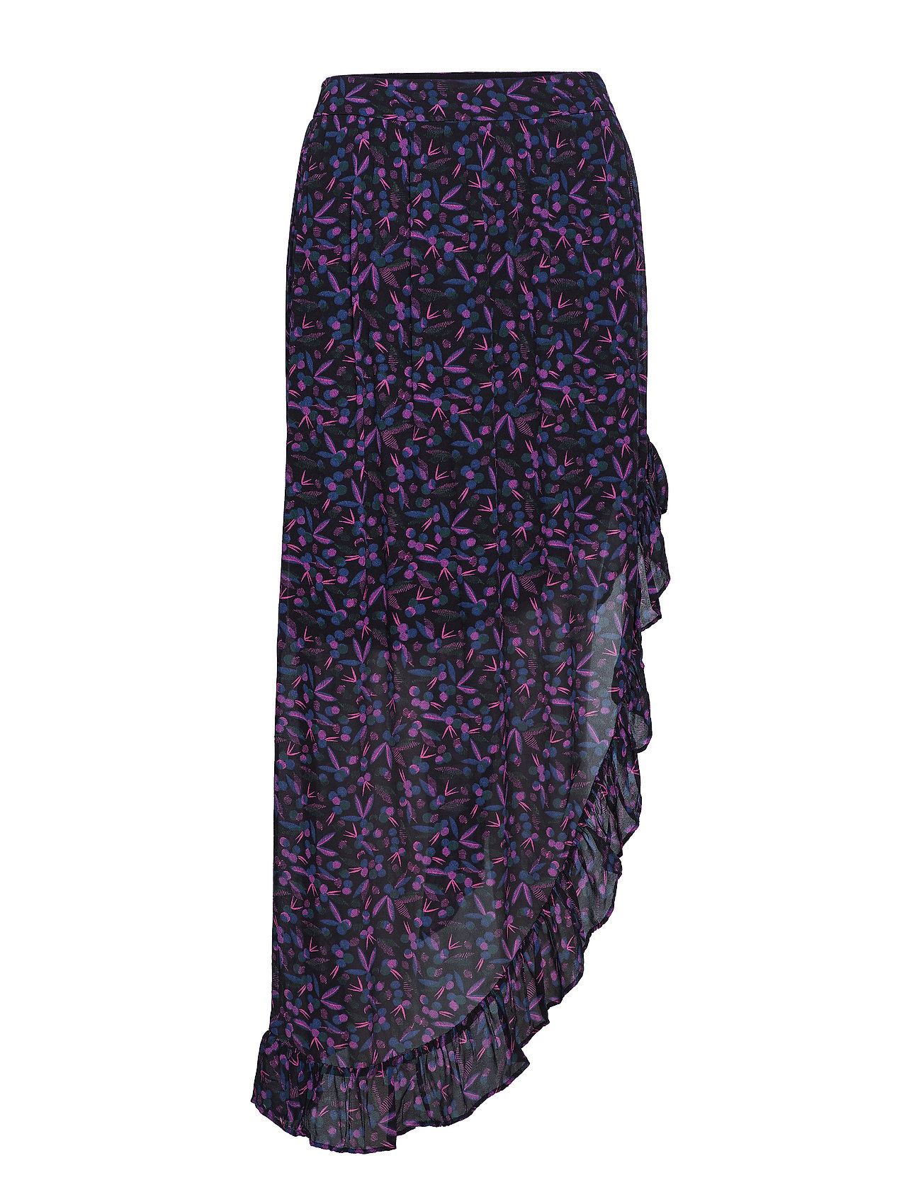 Viggi Rok Knielengte Paars Custommade custommade kopen in de aanbieding