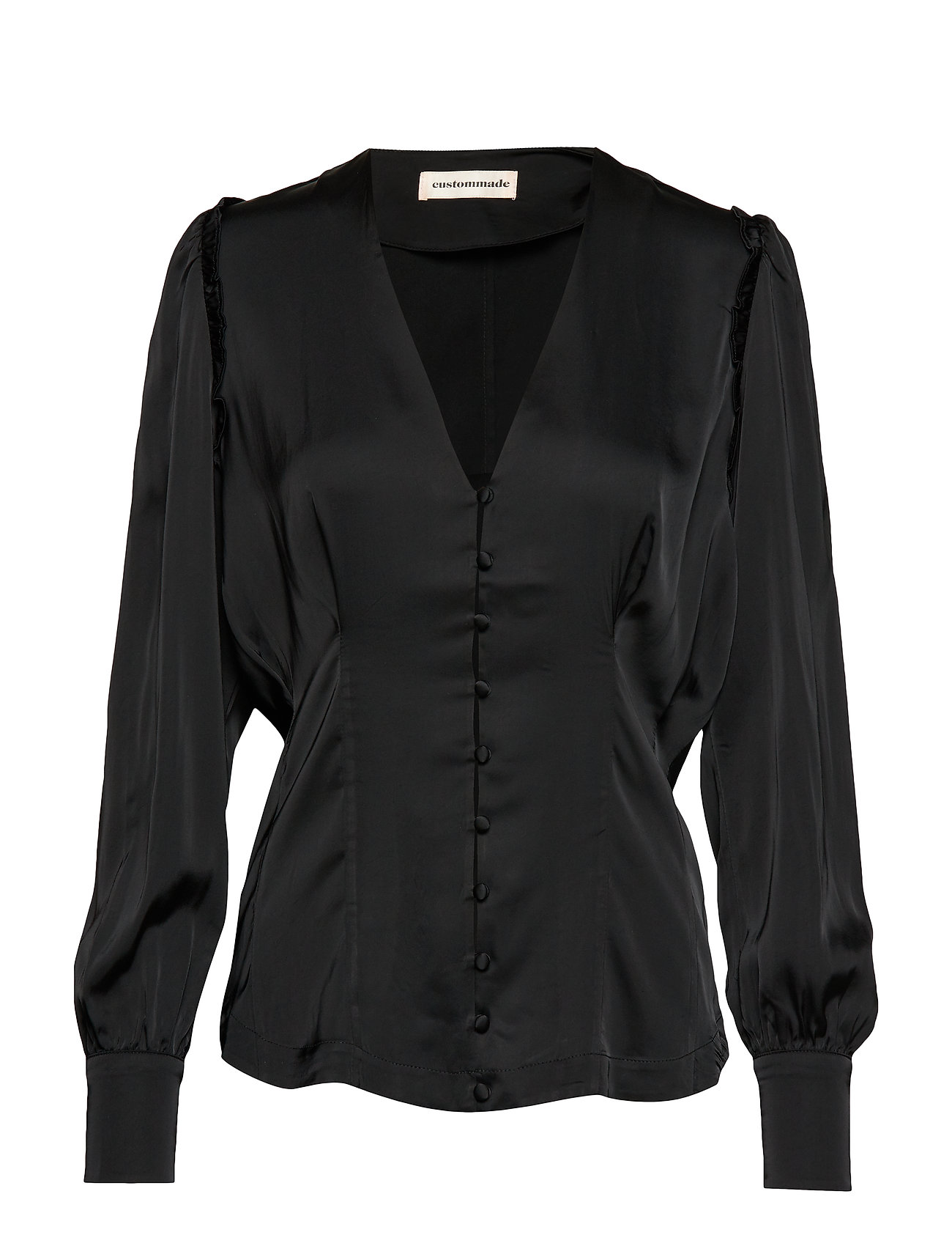 Pary Blouse Lange Mouwen Zwart Custommade custommade kopen in de aanbieding Pary Blouse Lange Mouwen Zwart Custommade custommade kopen in de aanbieding