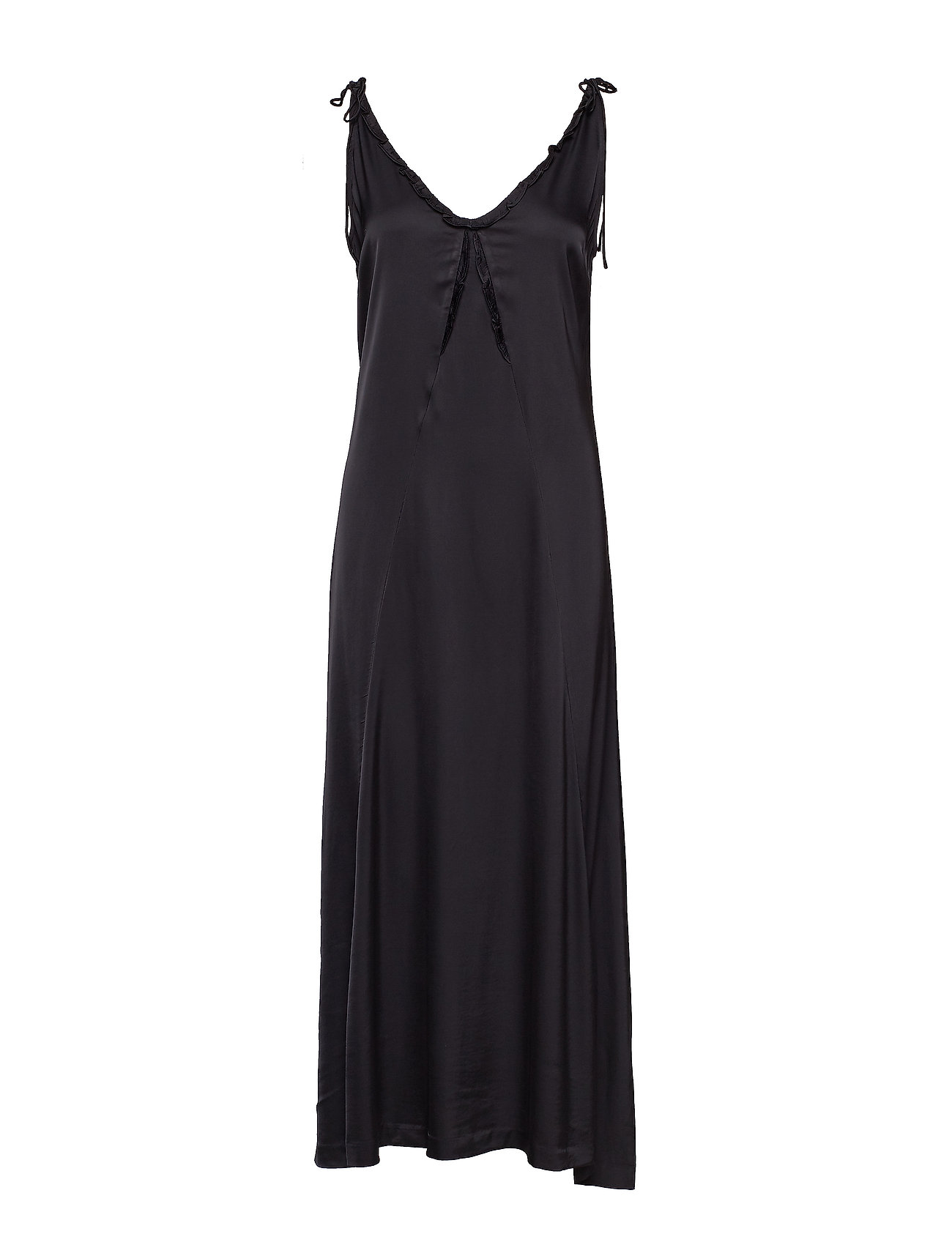 Mira Maxi Dress Galajurk Zwart Custommade custommade kopen in de aanbieding Mira Maxi Dress Galajurk Zwart Custommade custommade kopen in de aanbieding