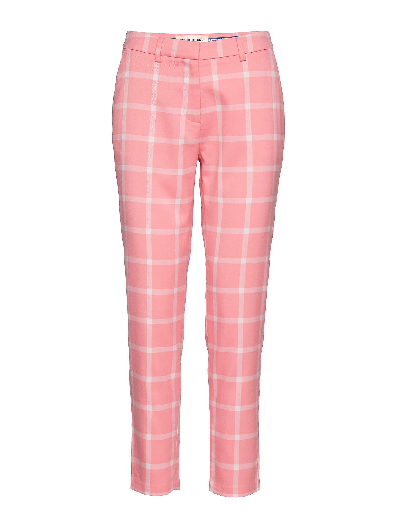 Muno Pantalon Met Rechte Pijpen Roze Custommade custommade kopen in de aanbieding
