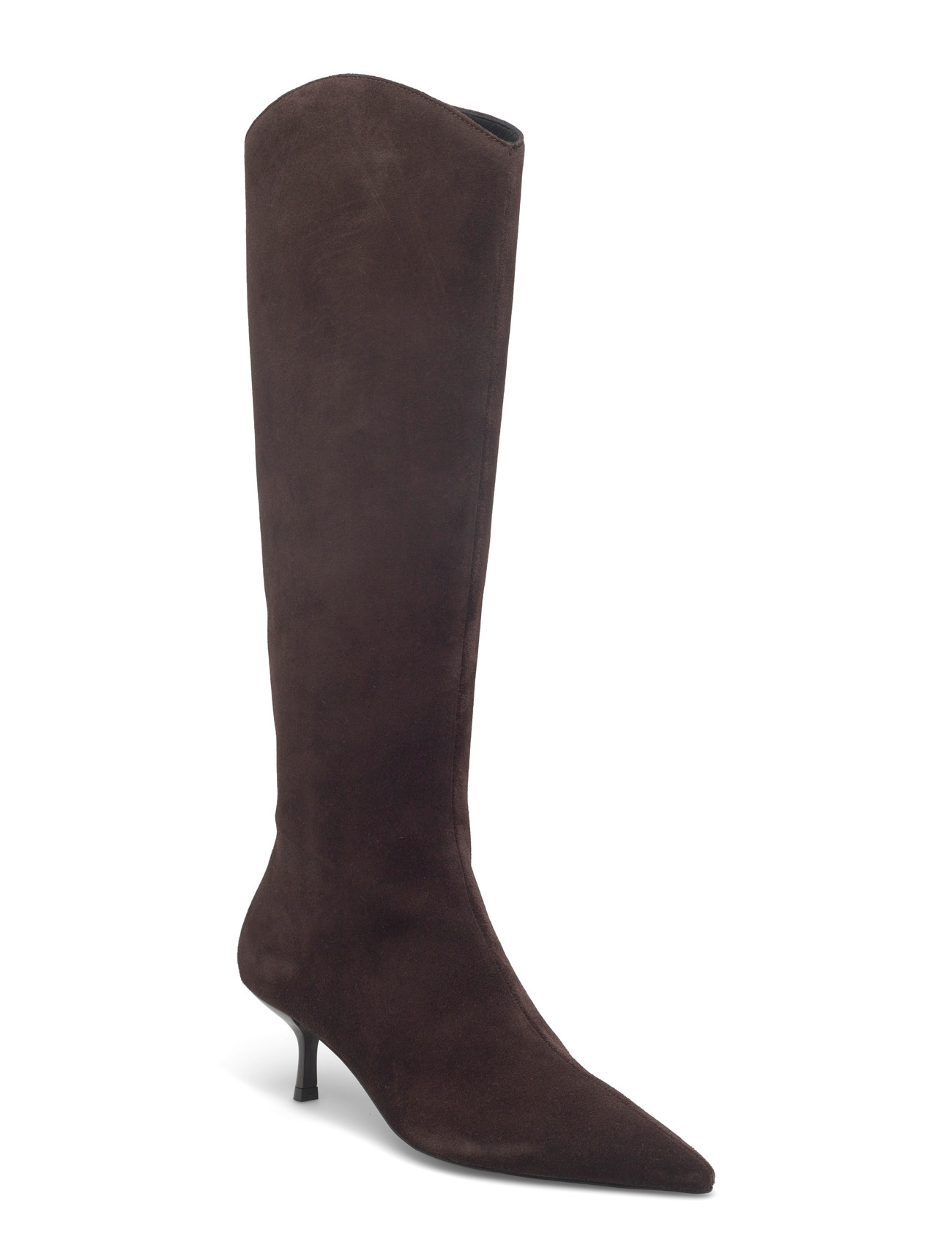 Custommade Eleya Suede, 36, Brown, Tall Boots > Knee High Boots, Dame