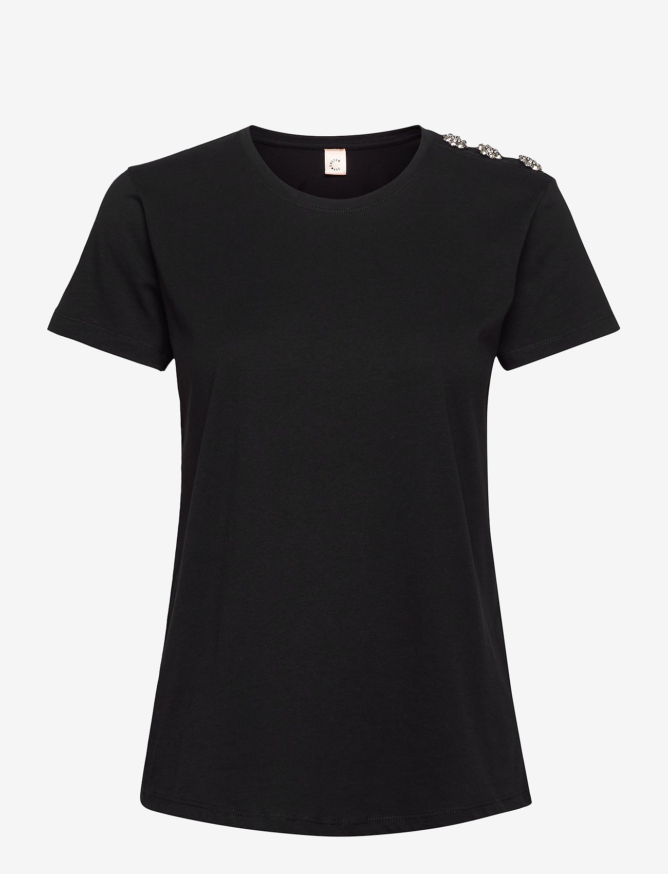 Custommade - Molly Crystal - t-shirts - black - 0