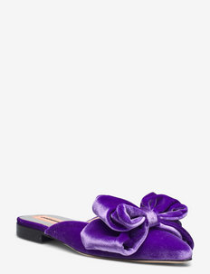 Marbel Velvet - pantoletten - 268 deep lavender