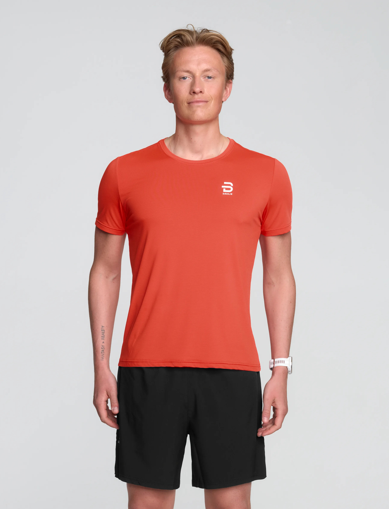 Daehlie T-Shirt Tempo, XL, Orange, Sport Overdele > Sport T-shirts, Herre