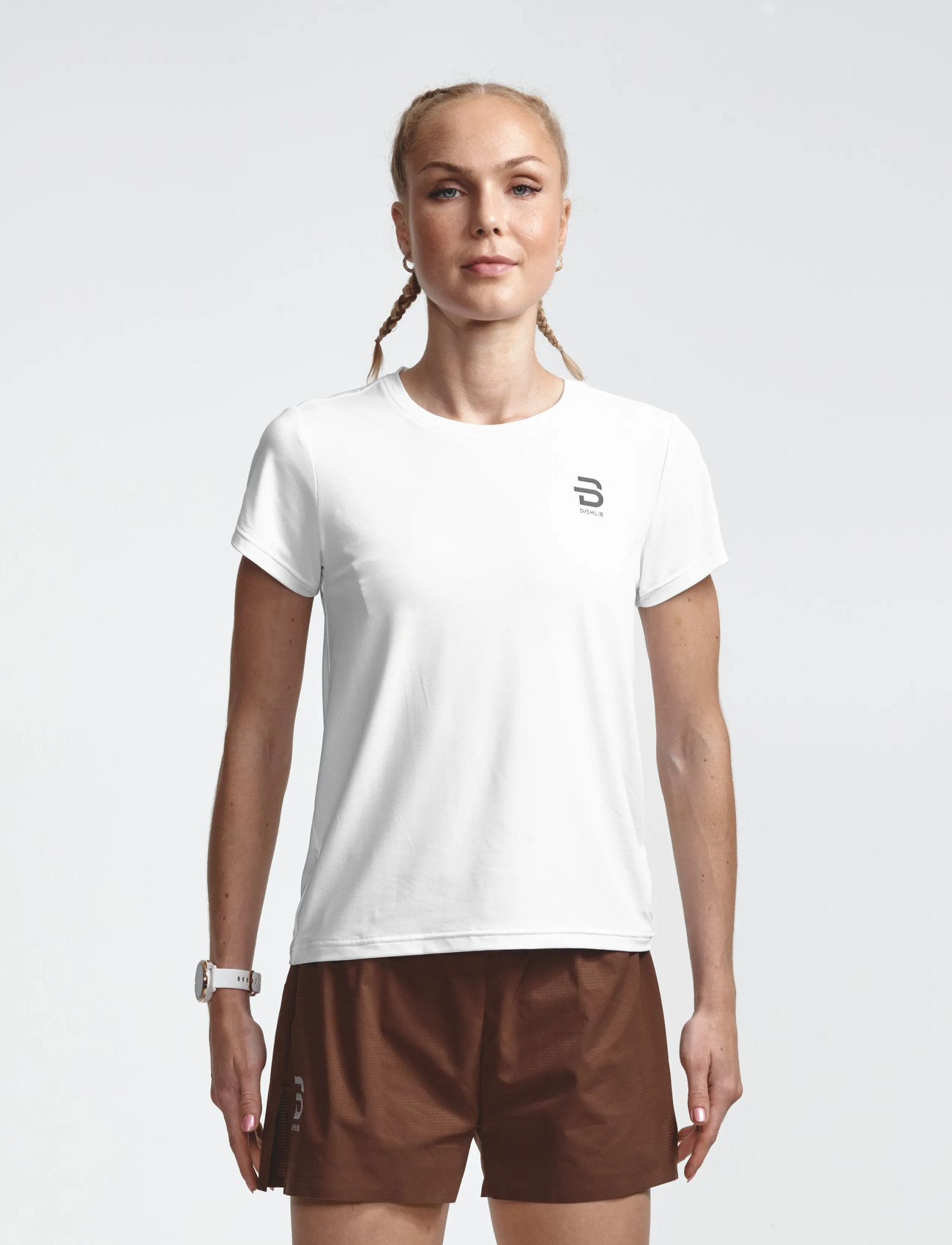Daehlie T-Shirt Tempo Wmn, XL, White, Sports Overdele & T-shirts > Sport T-shirts, Dame