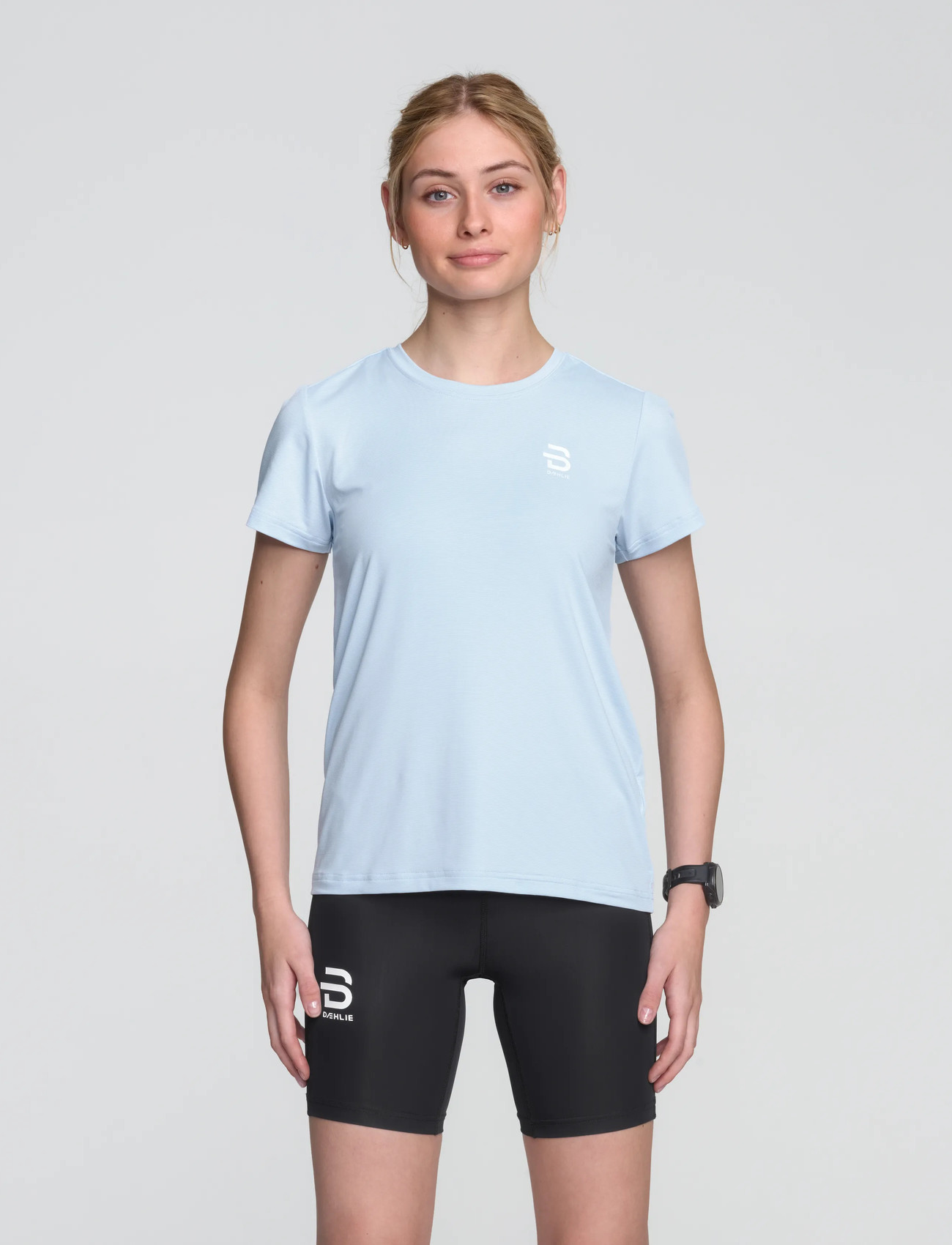 Daehlie T-Shirt Tempo Wmn, L, White, Sports Overdele & T-shirts > Sport T-shirts, Dame